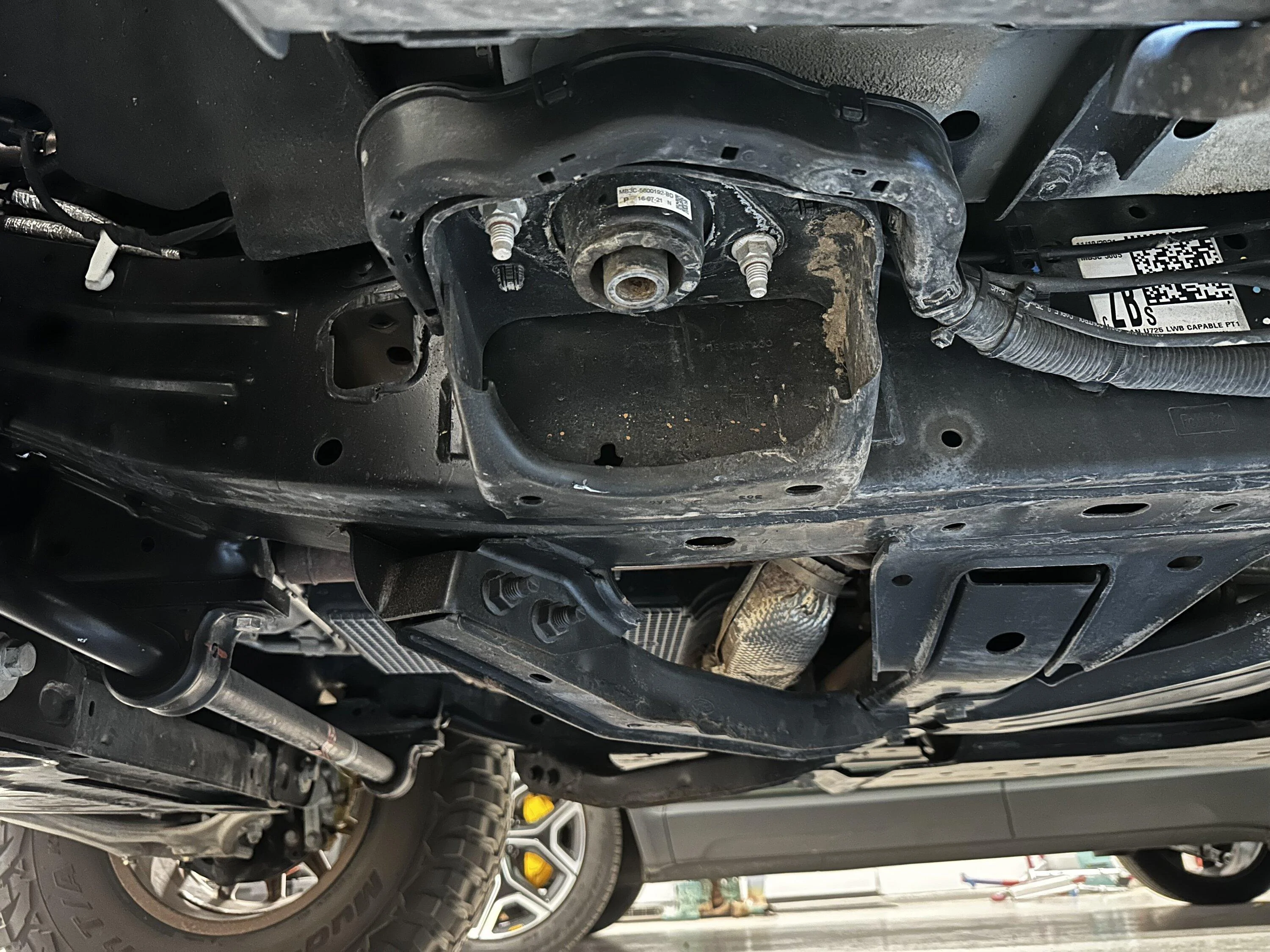 Ford Bronco Stripped body “nut?” From body lift IMG_3810