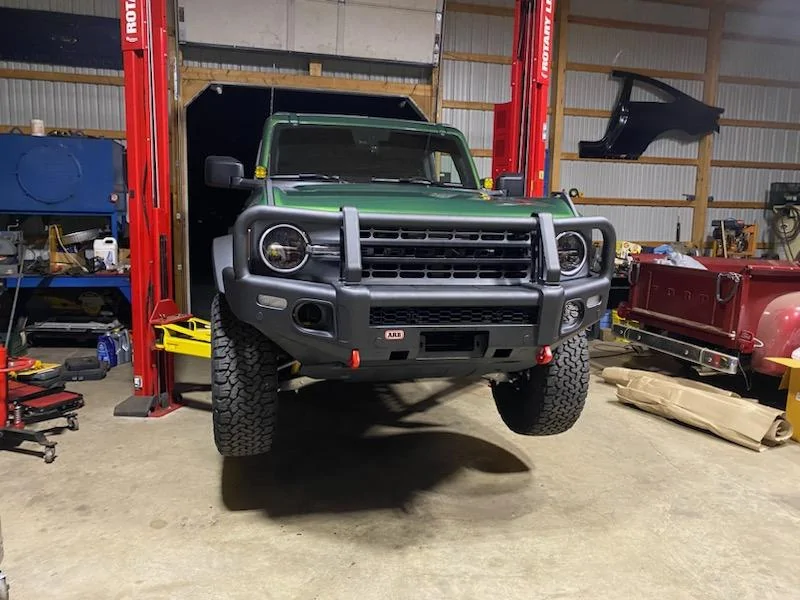 Ford Bronco Erection Green Sasquatch ARB Build sum5