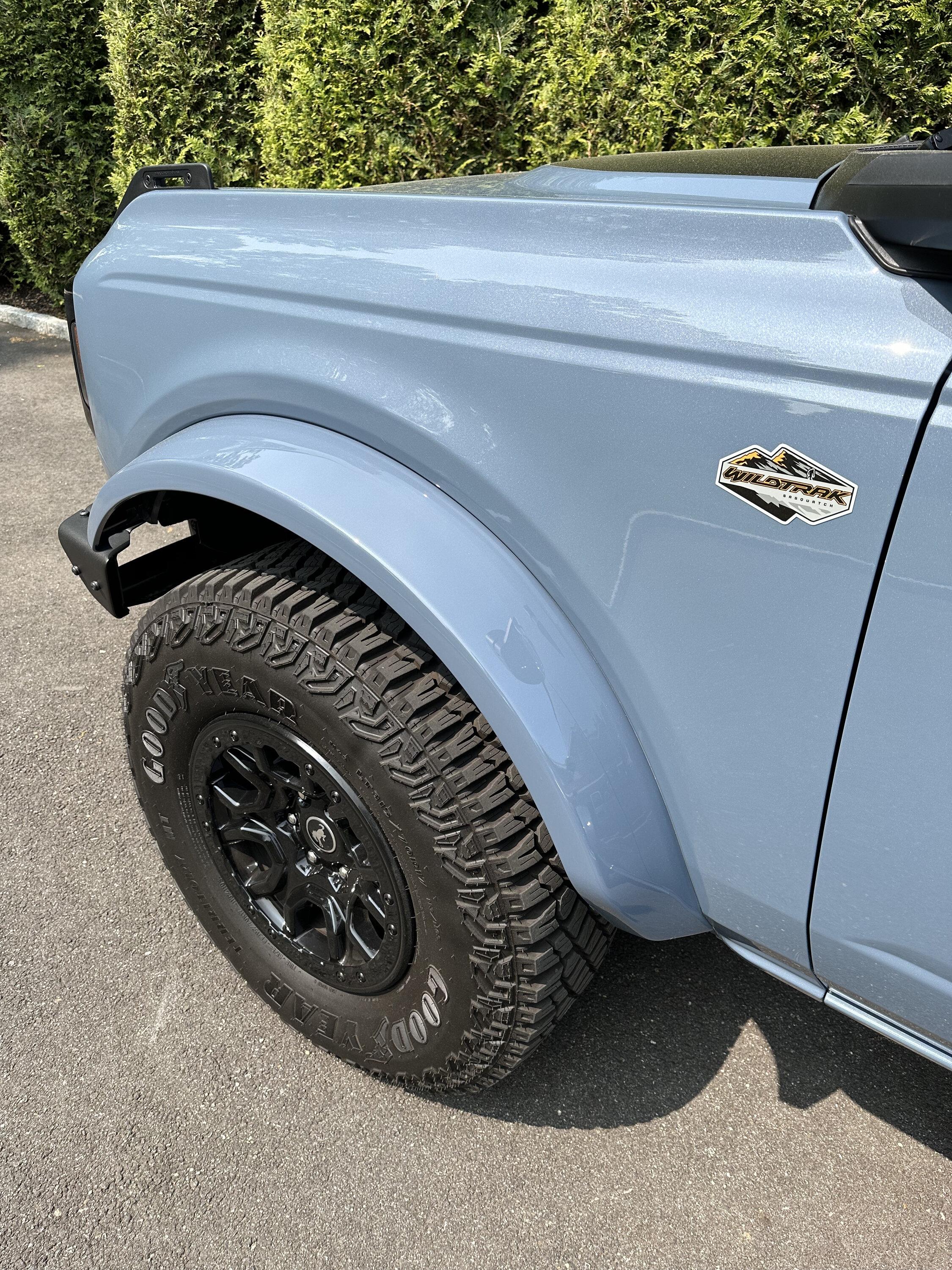 Ford Bronco Azure Wildtrak Build IMG_7573
