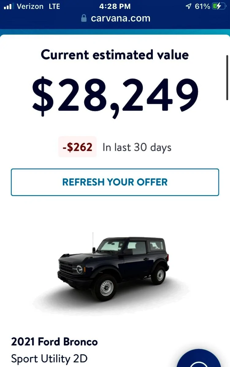 Ford Bronco Carvana? Seriously More like Crack-Vana C0037DA7-25D5-4E93-BC6B-7646B702A3A8