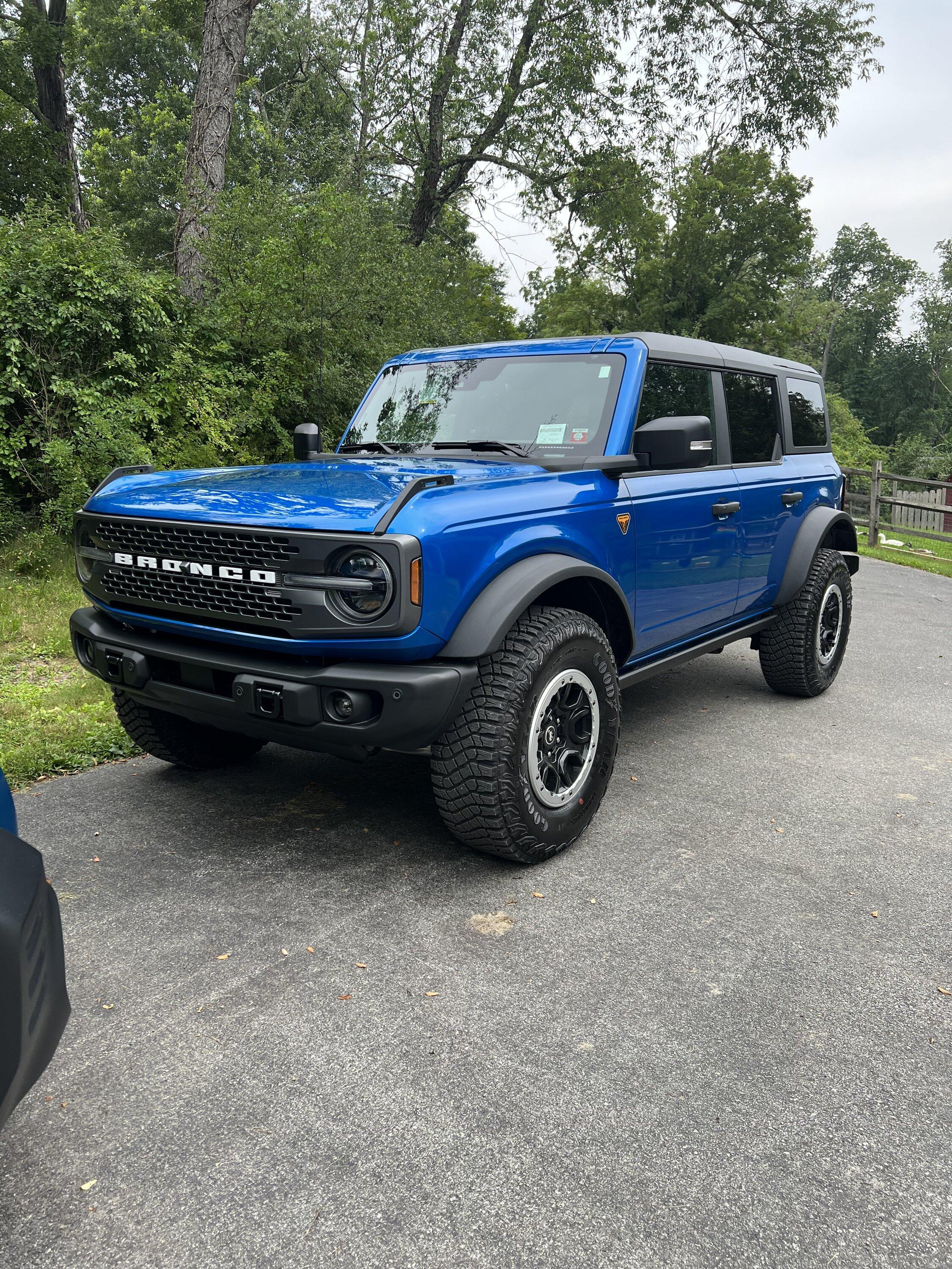 Ford Bronco 06/12/2023 build week IMG_1193