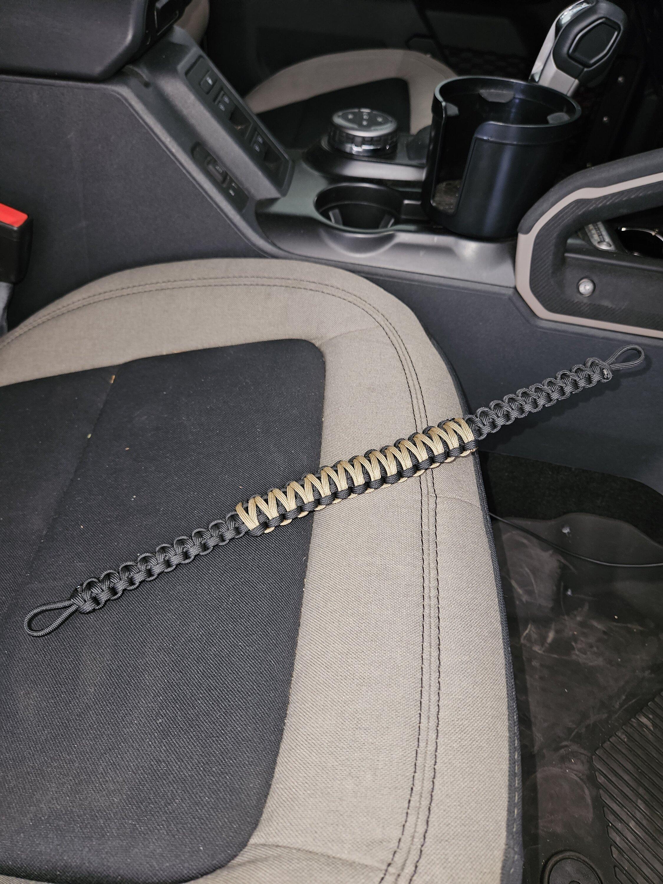 Ford Bronco Handmade Paracord Grab Handles 20230707_154224