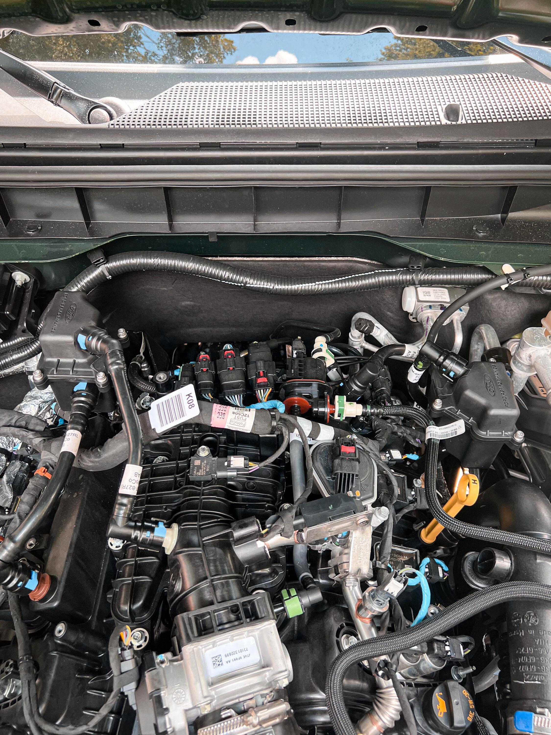 Ford Bronco Ford Performance DUAL catch cans for 2.7 engine now available IMG_9268