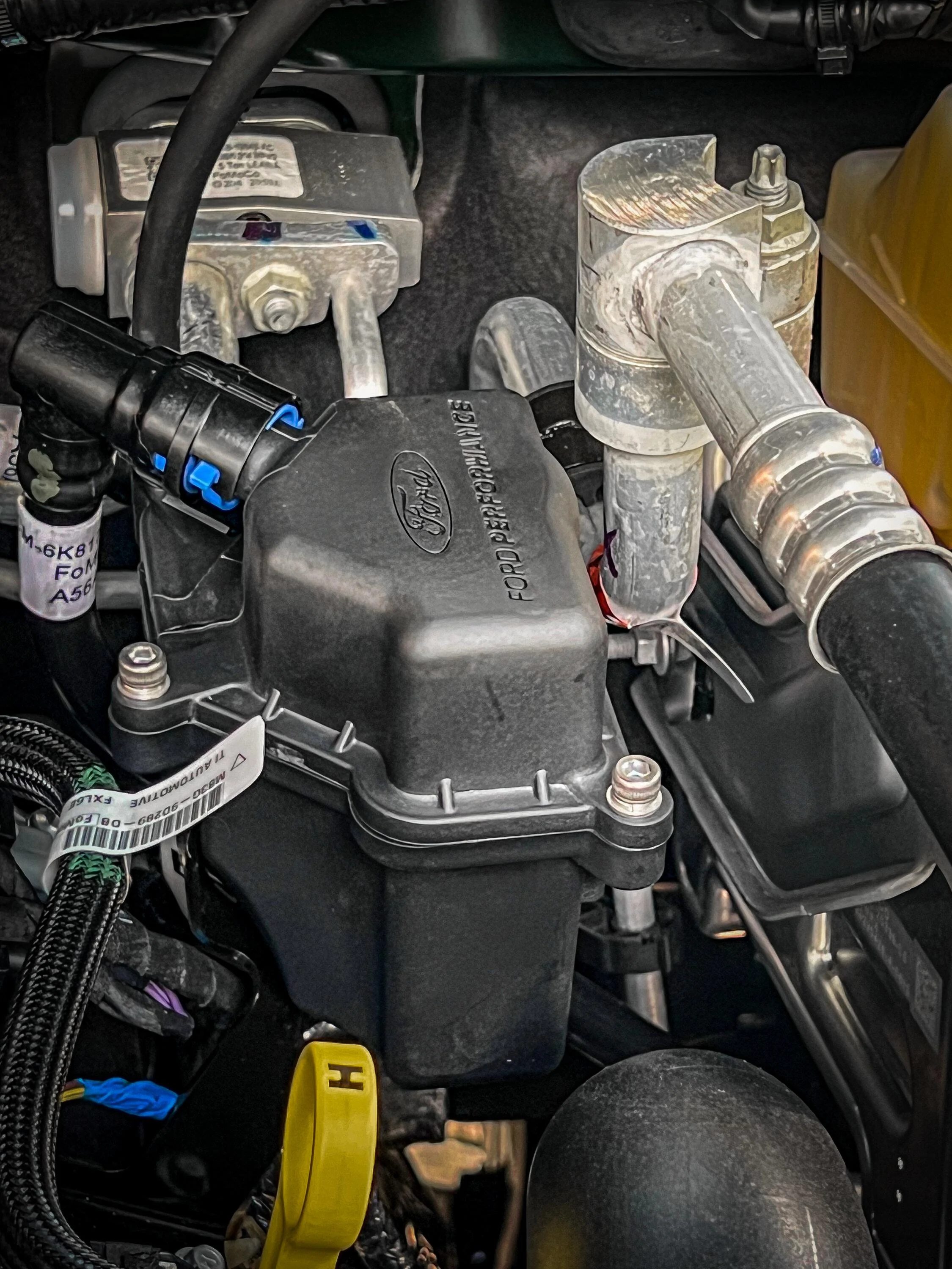 Ford Bronco Ford Performance DUAL catch cans for 2.7 engine now available IMG_9266
