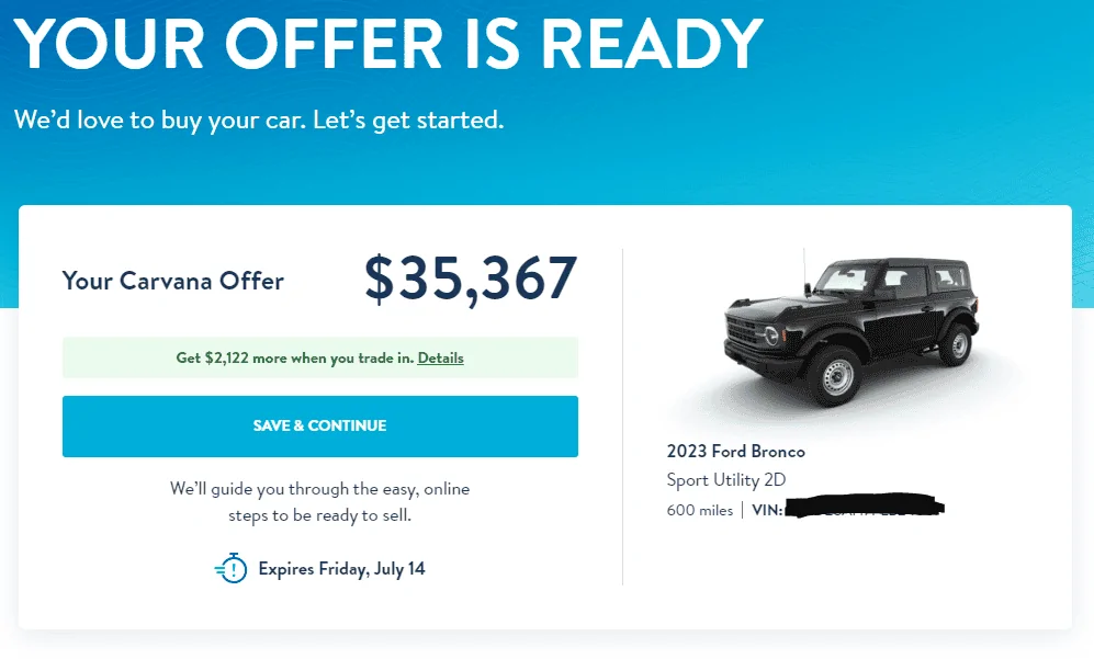 Ford Bronco Carvana? Seriously More like Crack-Vana 1688776106399