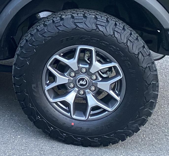 Ford Bronco Found WTB Wildtrak Black Wheels 78A01042-92A3-489B-8374-3961C2371ED2