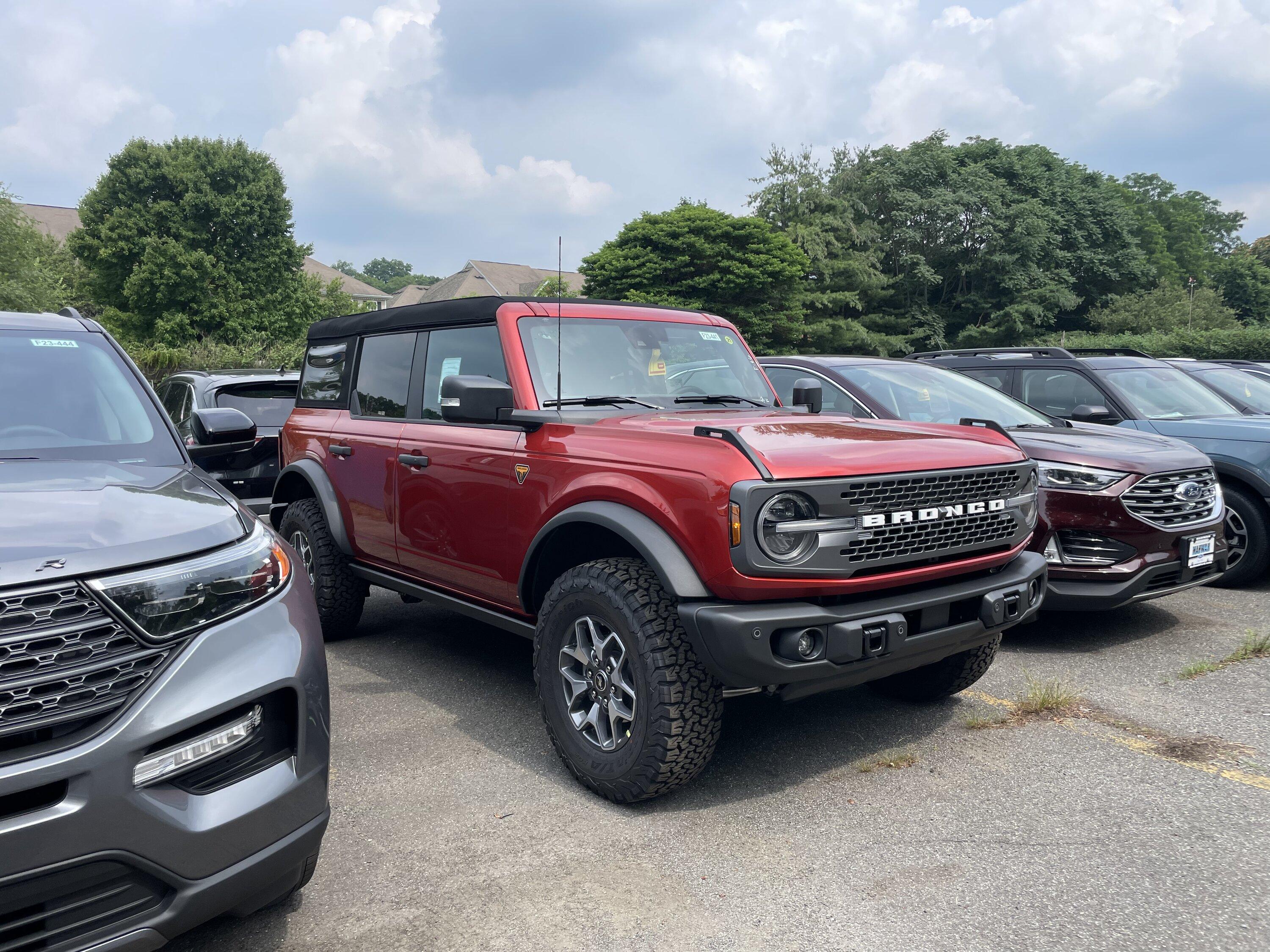 Ford Bronco Ultimate 2023MY PRICE PROTECTION Flowchart 17C65424-AFCA-47D5-87ED-B57A783276DA