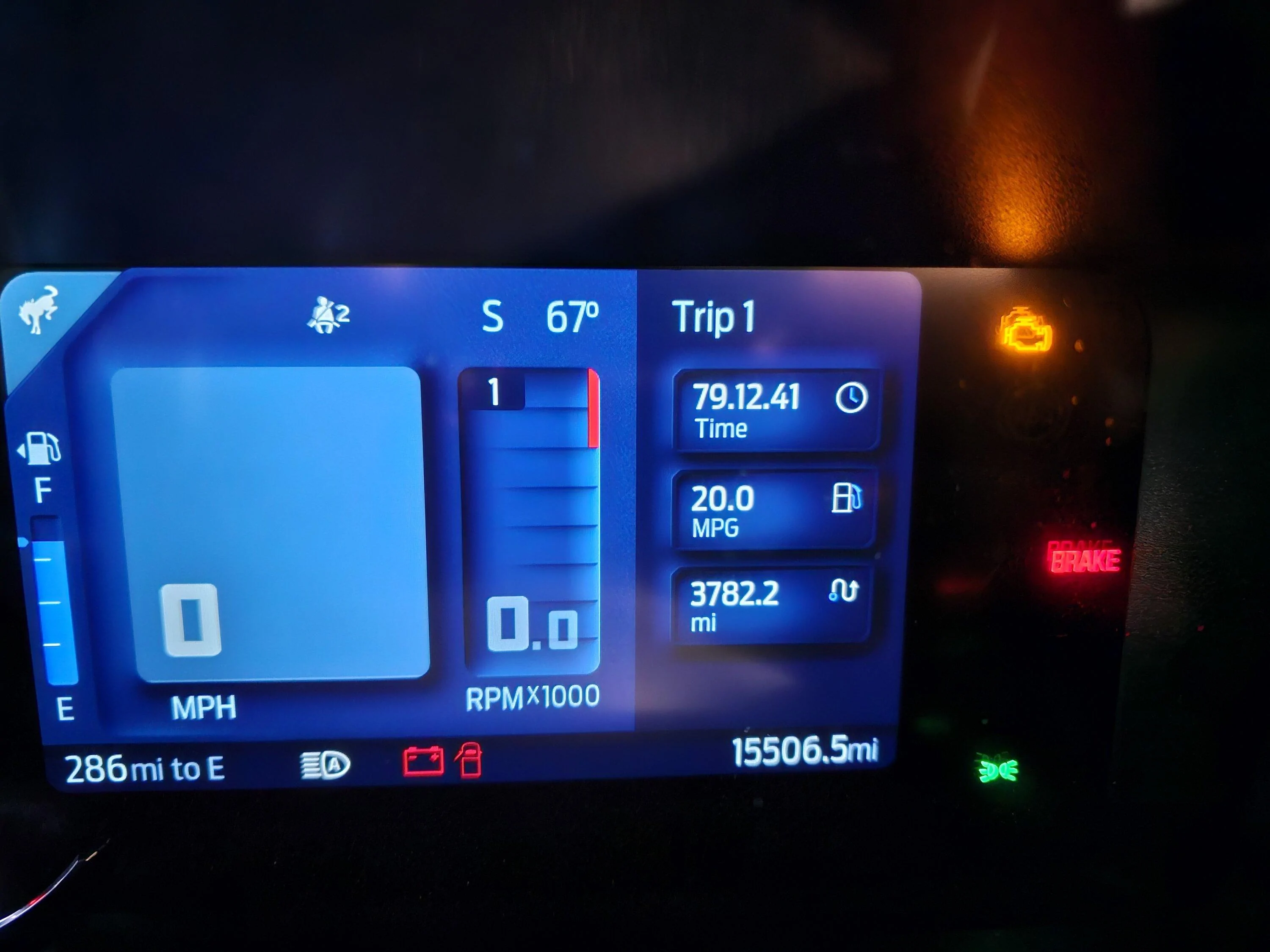 Ford Bronco What's your MPG? 20230703_220202