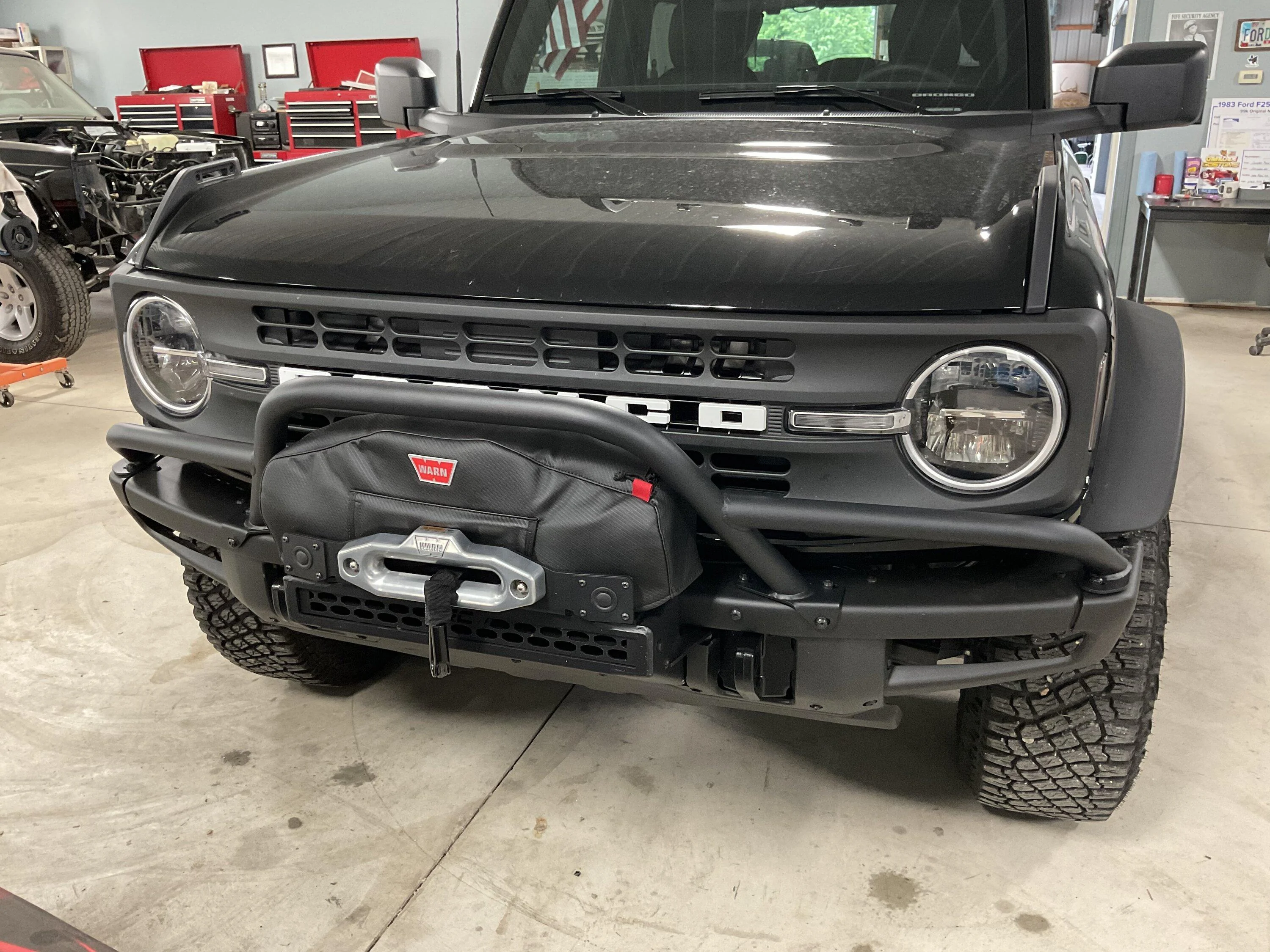 Ford Bronco 2023 Black Diamond in the stable. 9A76490F-2ADB-4FCE-824F-C8E4E162F845