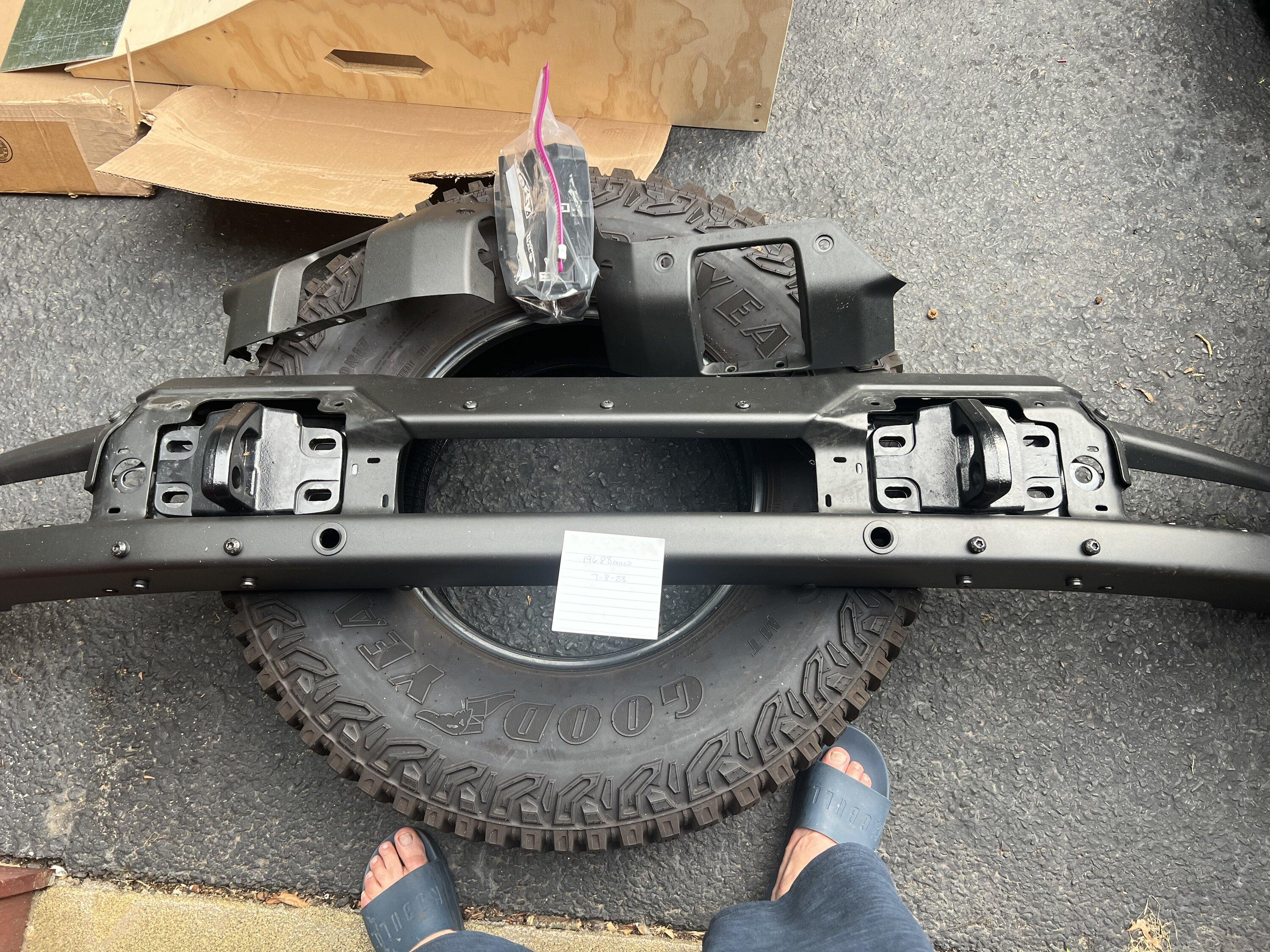 Ford Bronco 2021 badlands modular bumper C0BC7E2D-8C43-4D94-AEE1-BAE2EAEF2183