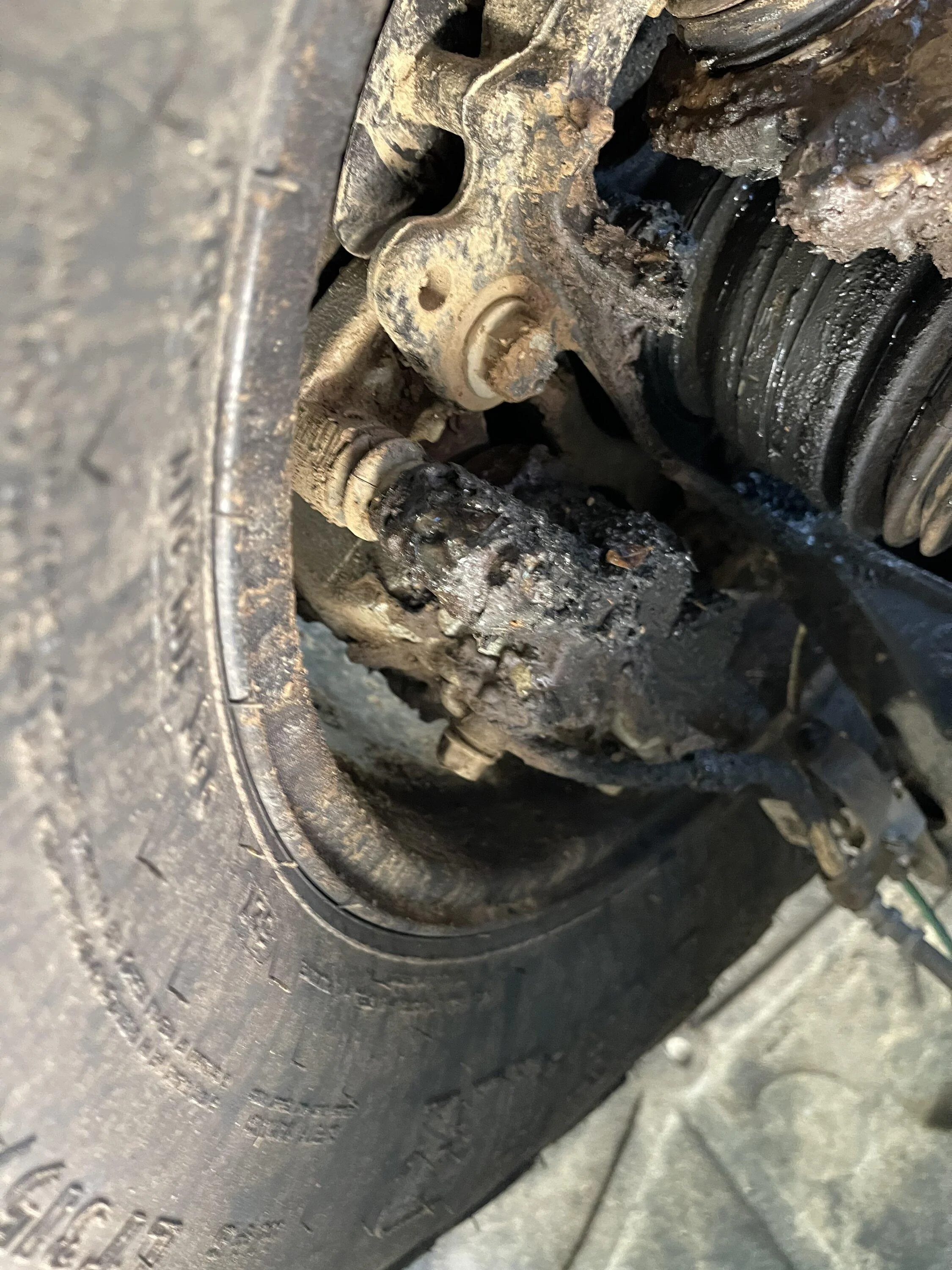 Ford Bronco CV joint issue IMG_5171