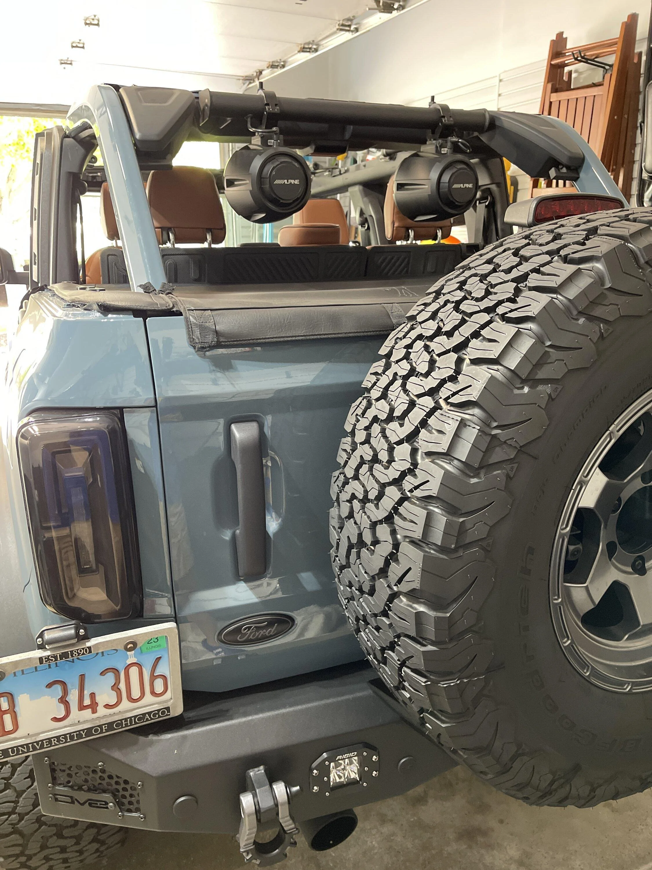 Ford Bronco Blacked out emblems - recommendations? imag