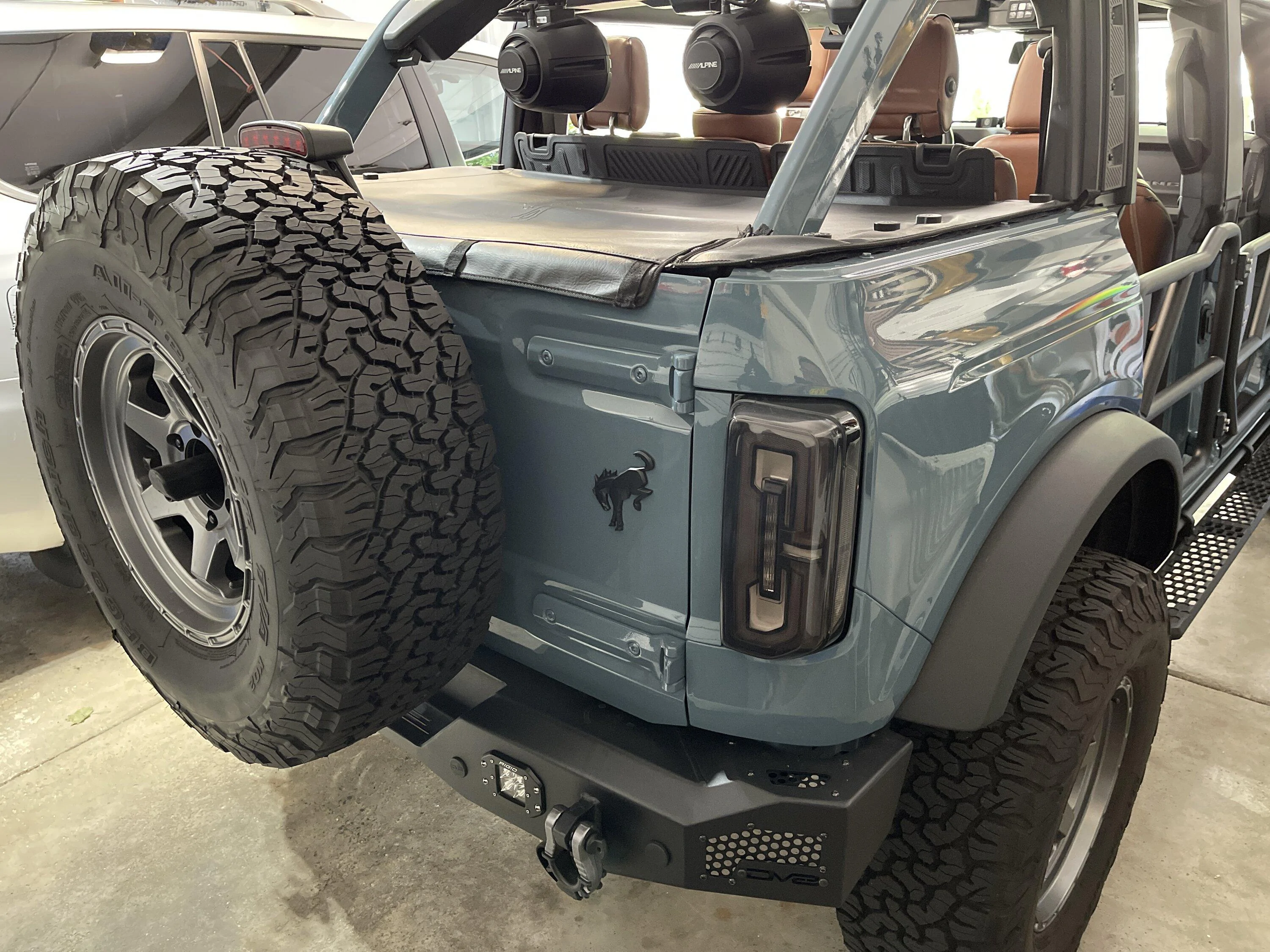 Ford Bronco Blacked out emblems - recommendations? imag