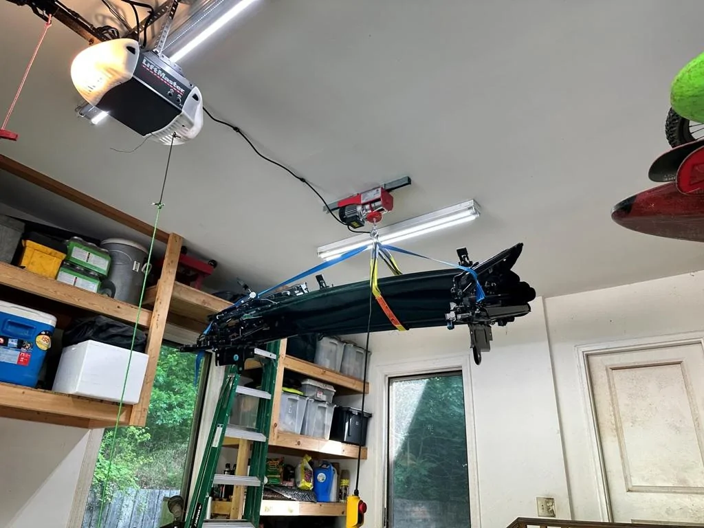 Ford Bronco DIY Electric Lift for soft top / hardtop for $250 hZ48RE7