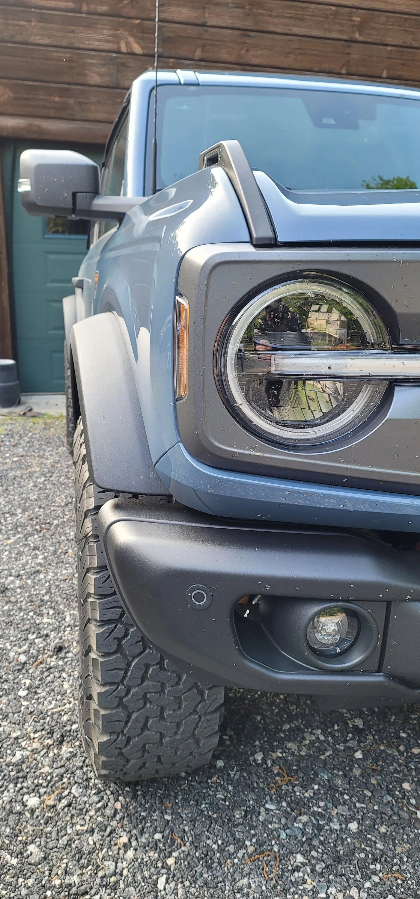 Ford Bronco BOSS'S(wife's) Azure Gray Metallic Badlands 20230511_080524