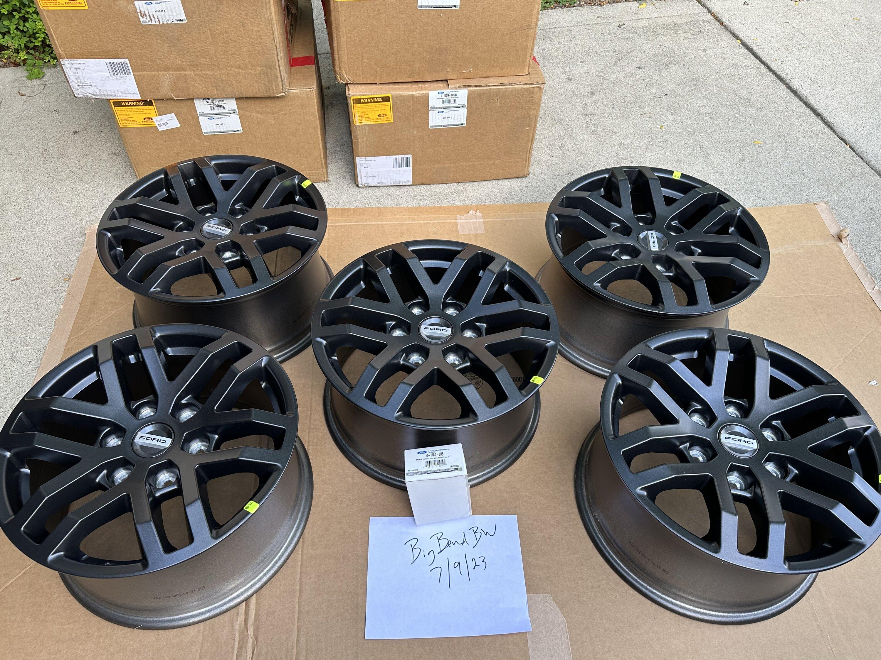 Ford Bronco SOLD Ford Performance Dyno Grey Wheels $500 IMG_1539