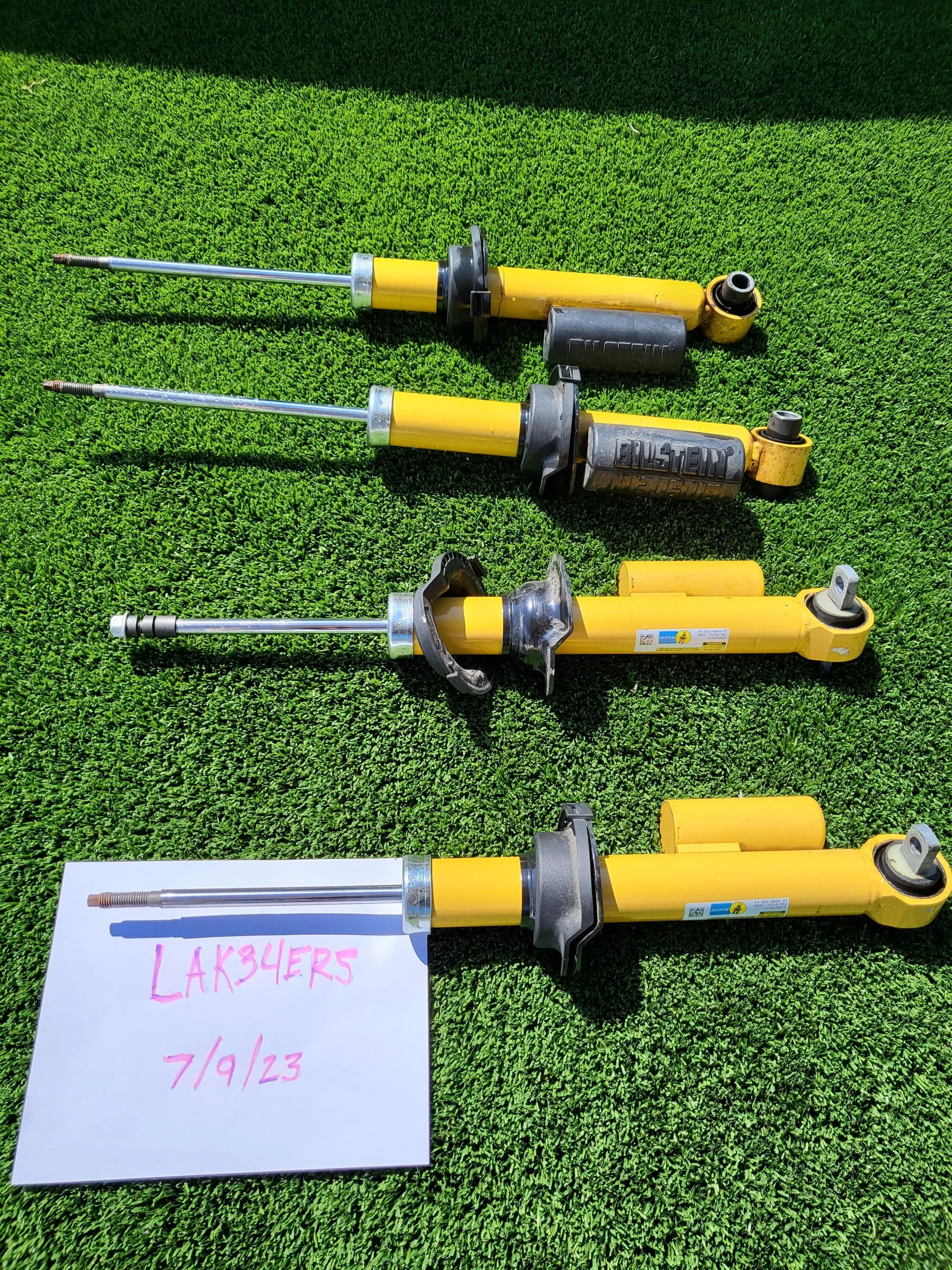 Ford Bronco SAS Shocks $250 for all 4. 20230709_152238
