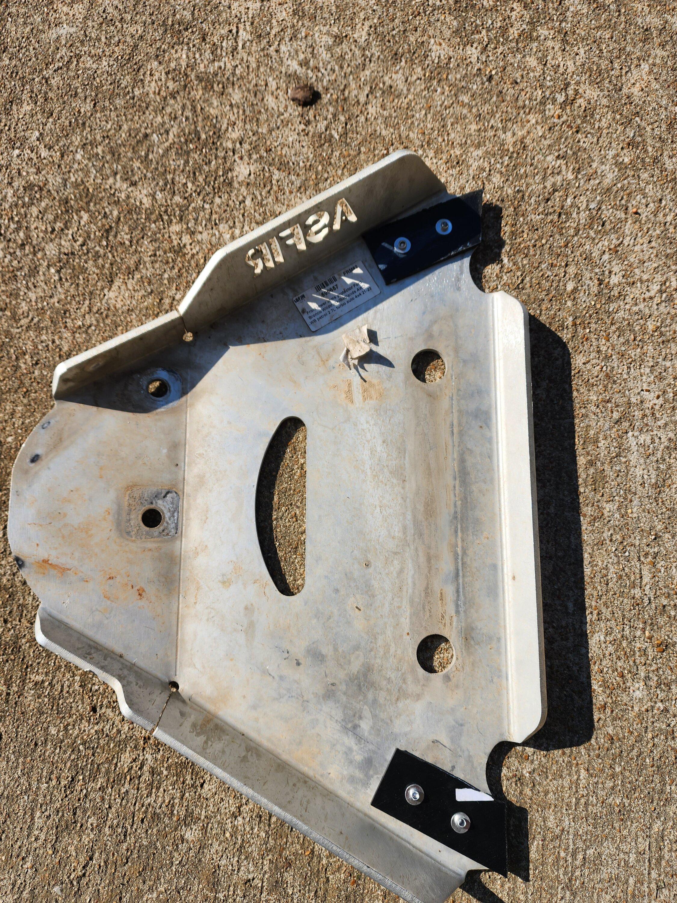 Ford Bronco LCA Skid Plate Creaking 20230709_173437