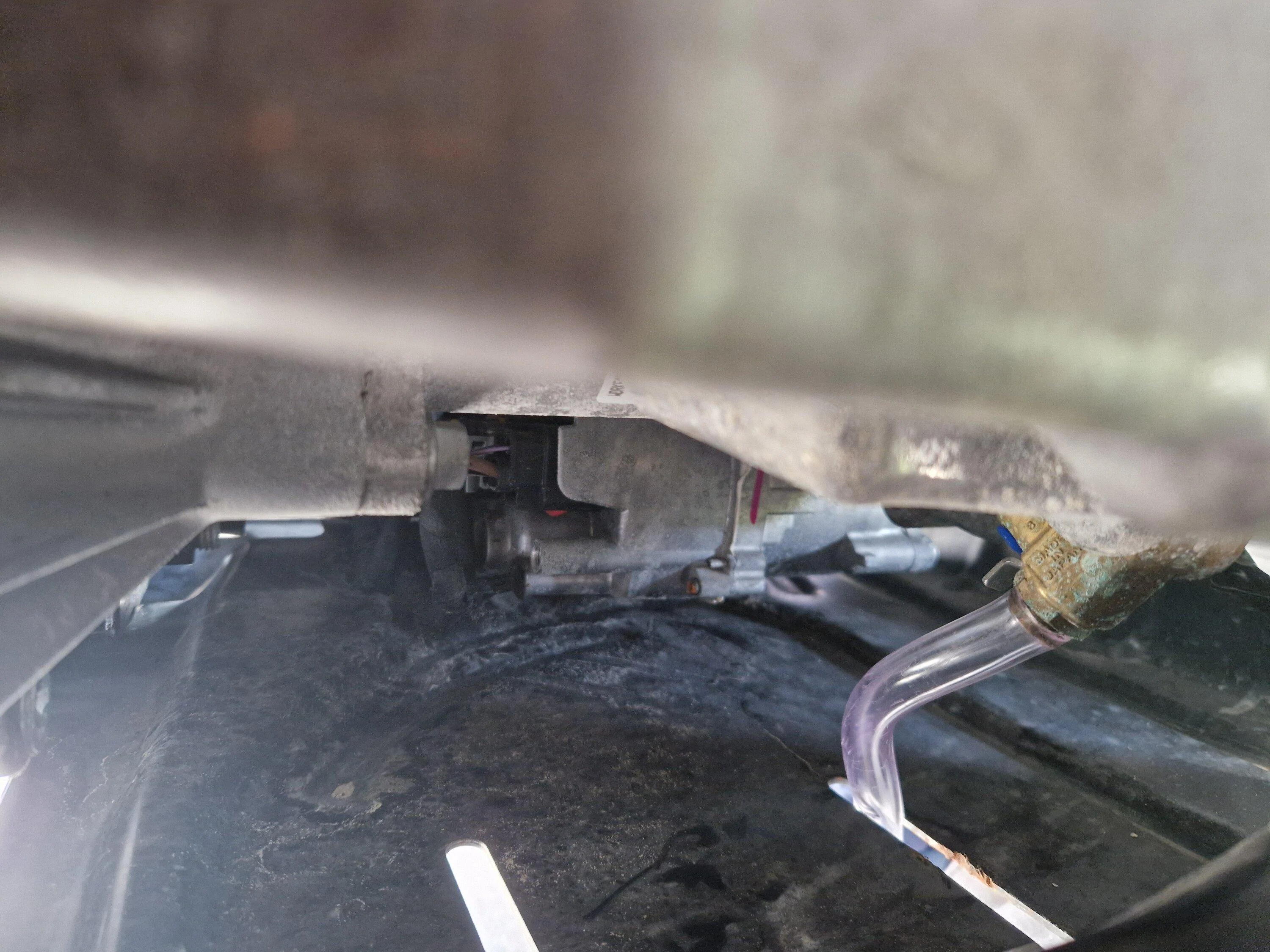 Ford Bronco Factory skids and an oil change 20230710_082231