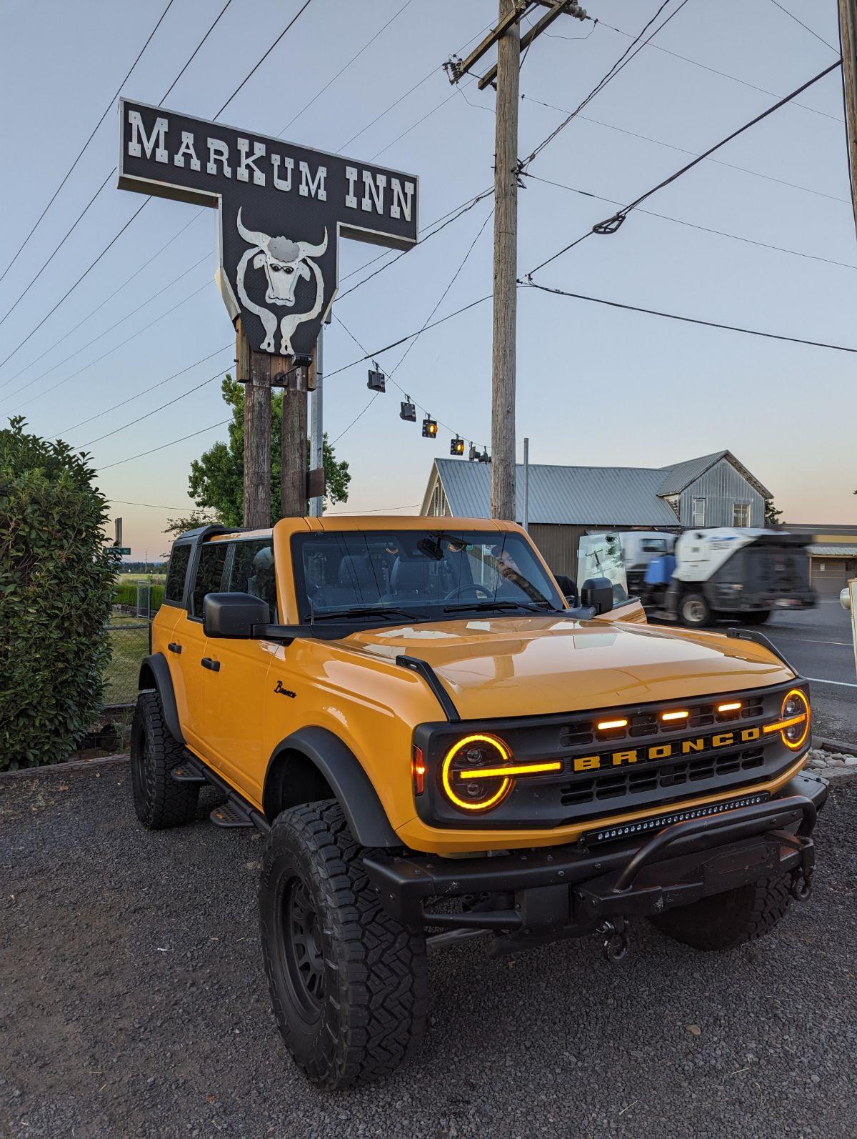 Ford Bronco Hello fellow Bronco owners and lovers... my Black Diamond Build E1F17D80-F433-4BBE-B654-7435FDA57F13