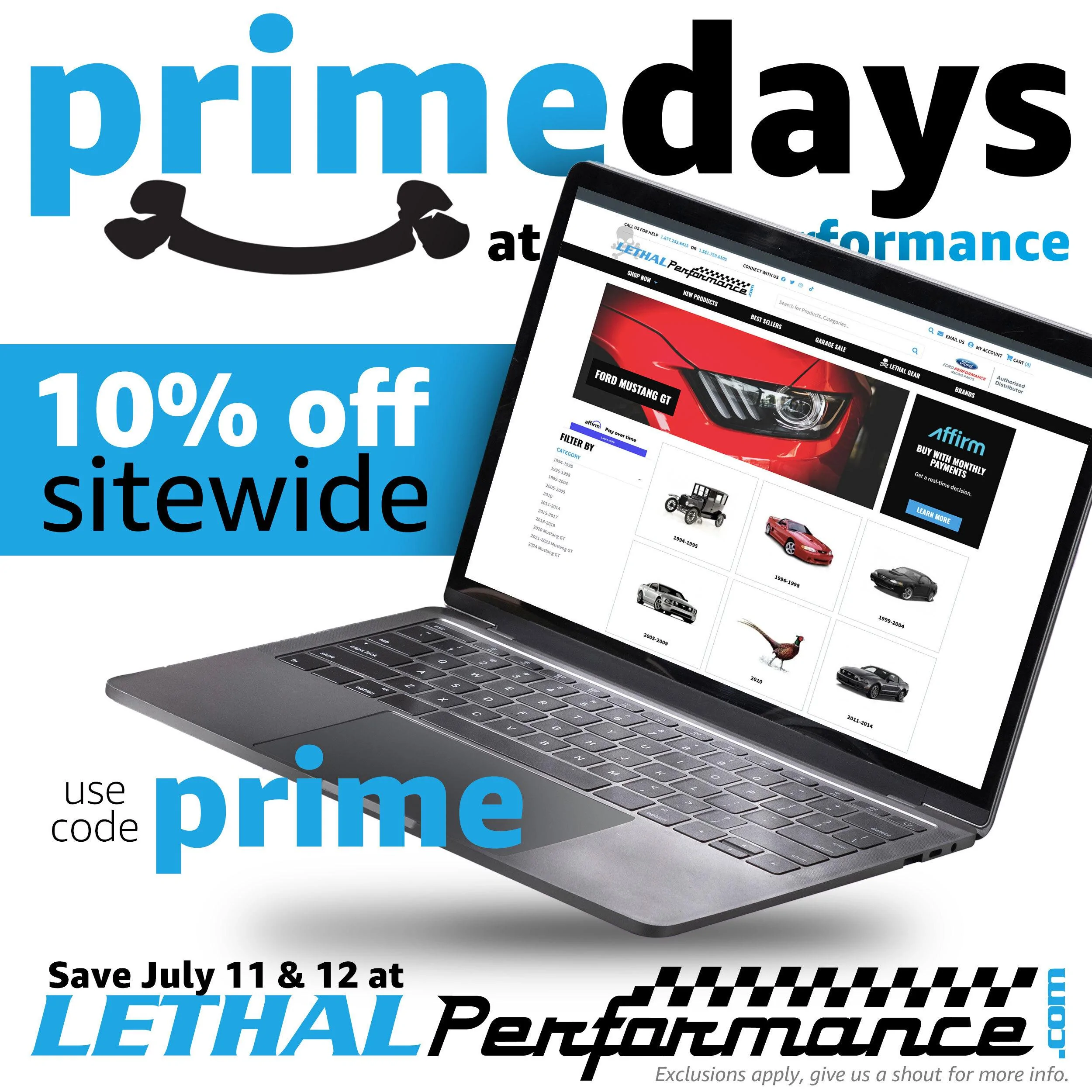Ford Bronco IT'S PRIME DAY Here at Lethal Performance!! primedays_sitewid