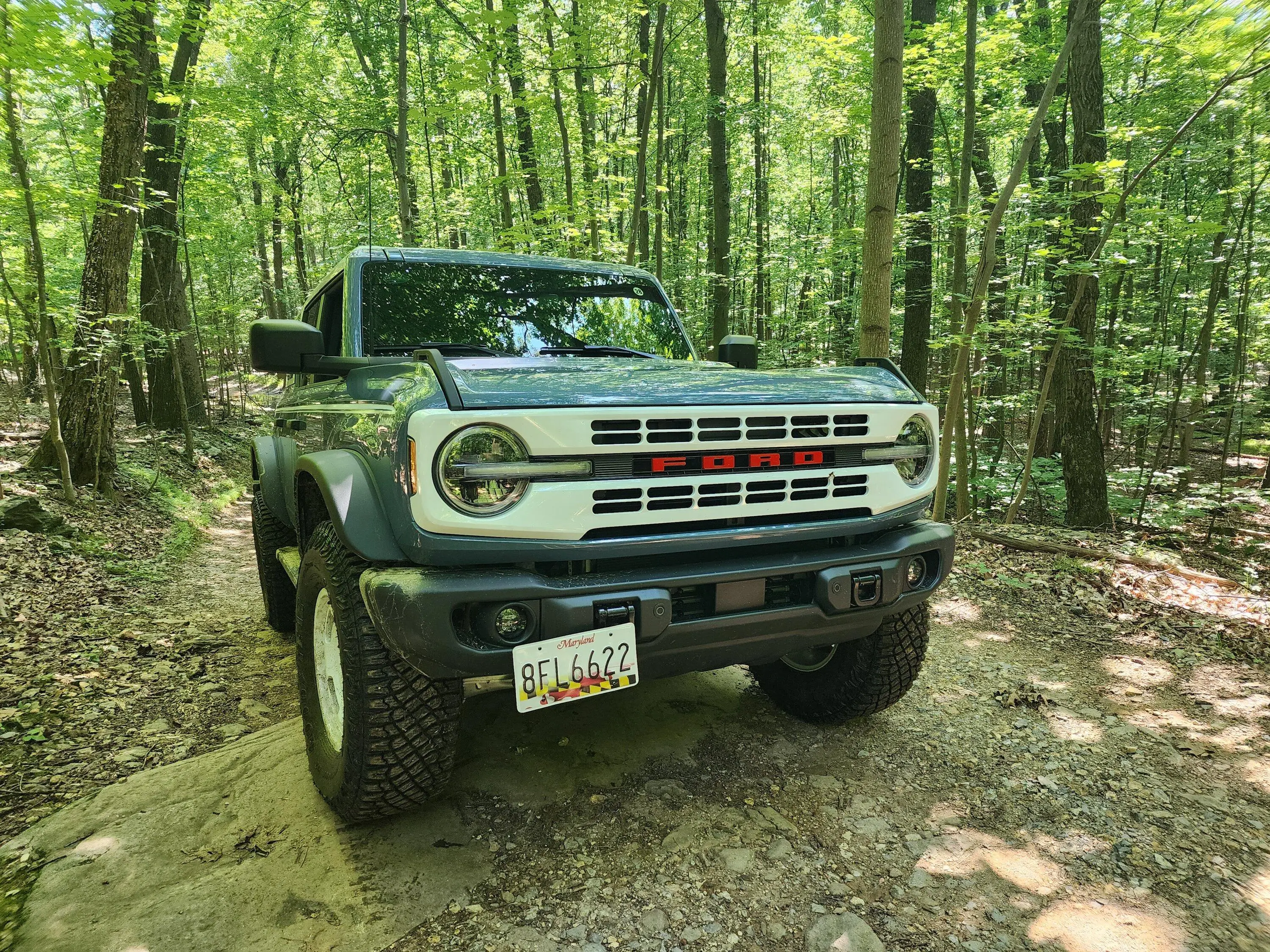 Ford Bronco Lewisj41's Bronco Heritage in Azure Gray Metallic 20230711_153939