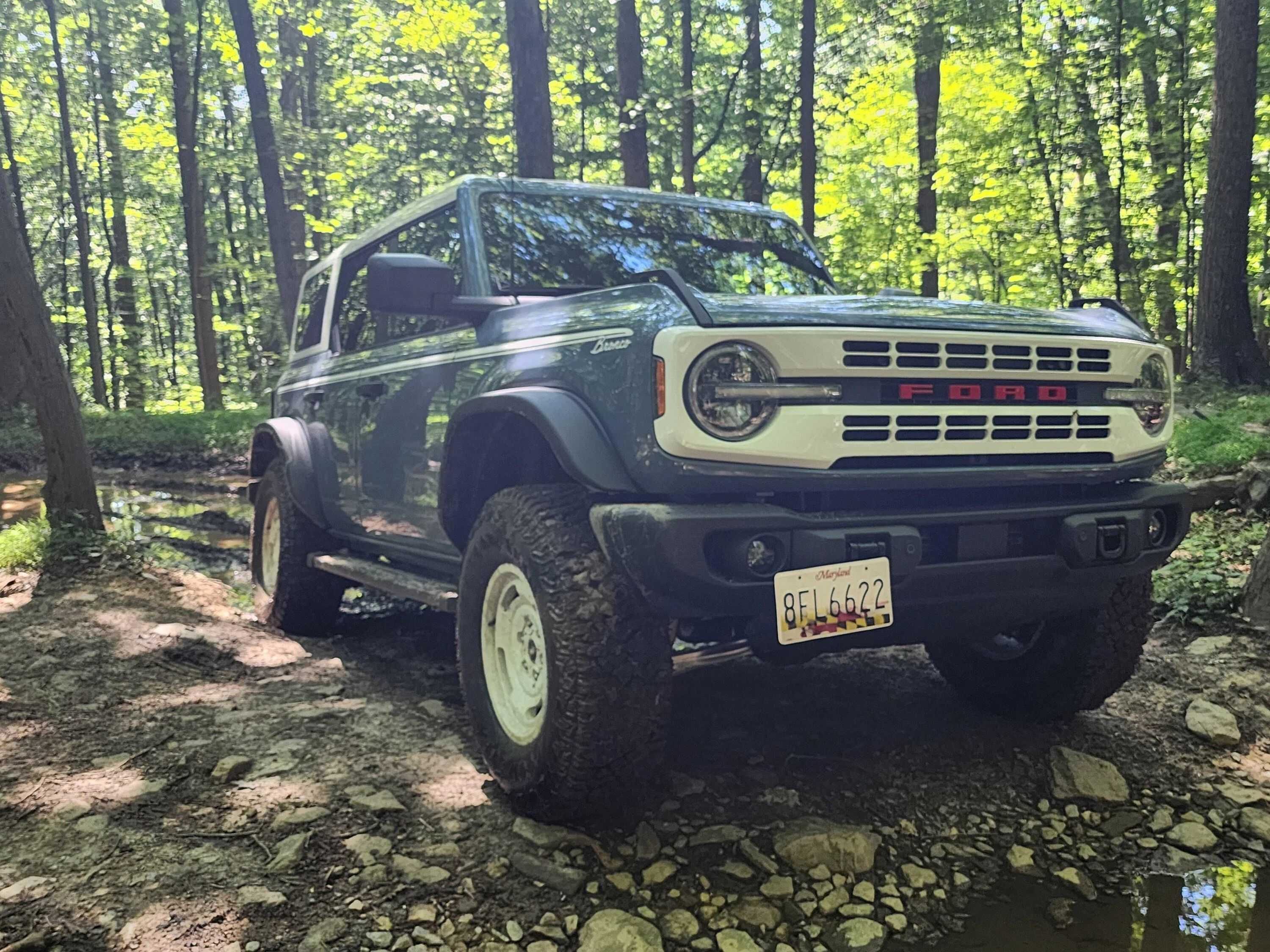 Ford Bronco Lewisj41's Bronco Heritage in Azure Gray Metallic 20230711_154622