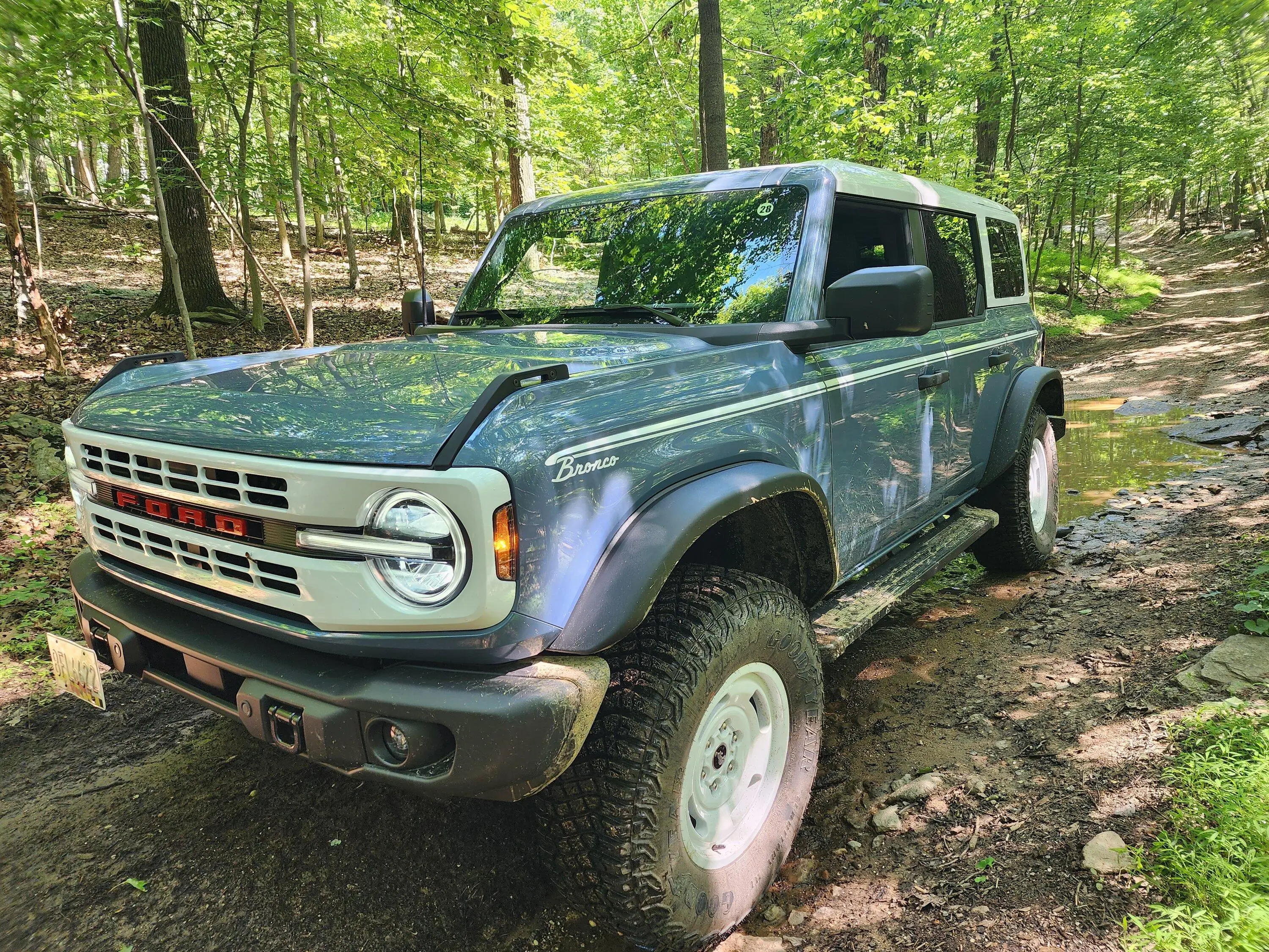 Ford Bronco Lewisj41's Bronco Heritage in Azure Gray Metallic 20230711_153820