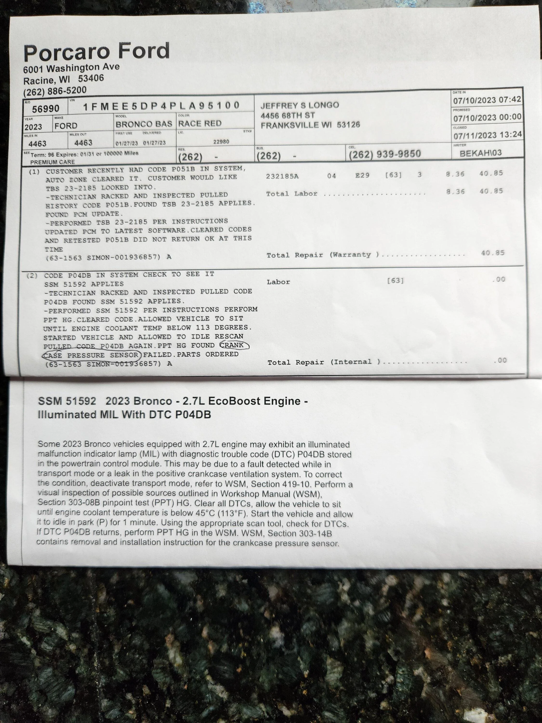 Ford Bronco Injen CAI for the 2.7L Installed! 20230712_111455