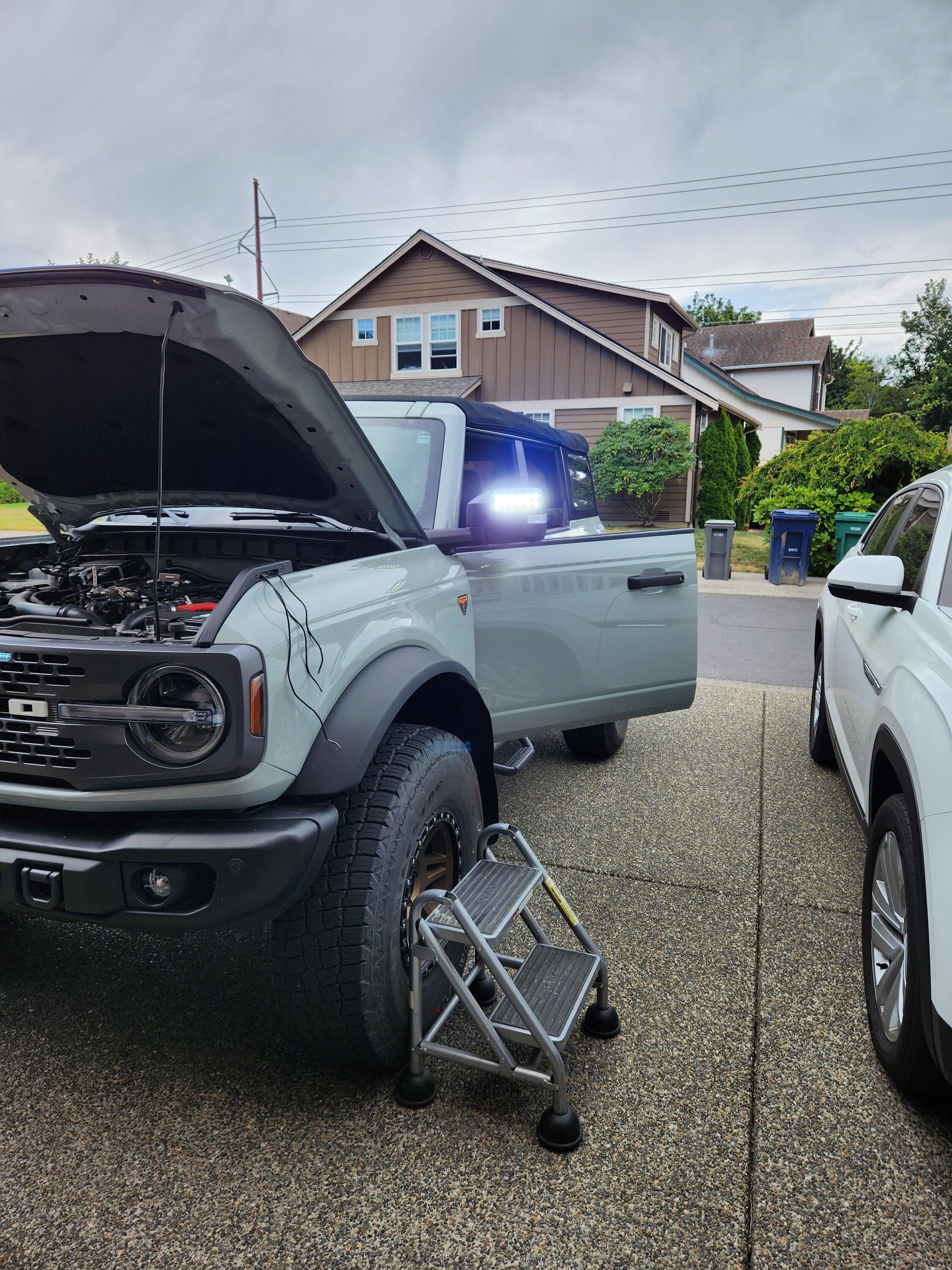 Ford Bronco What did you do TO / WITH your Bronco today? 👨🏻‍🔧🧰🚿🛠 20230712_152044