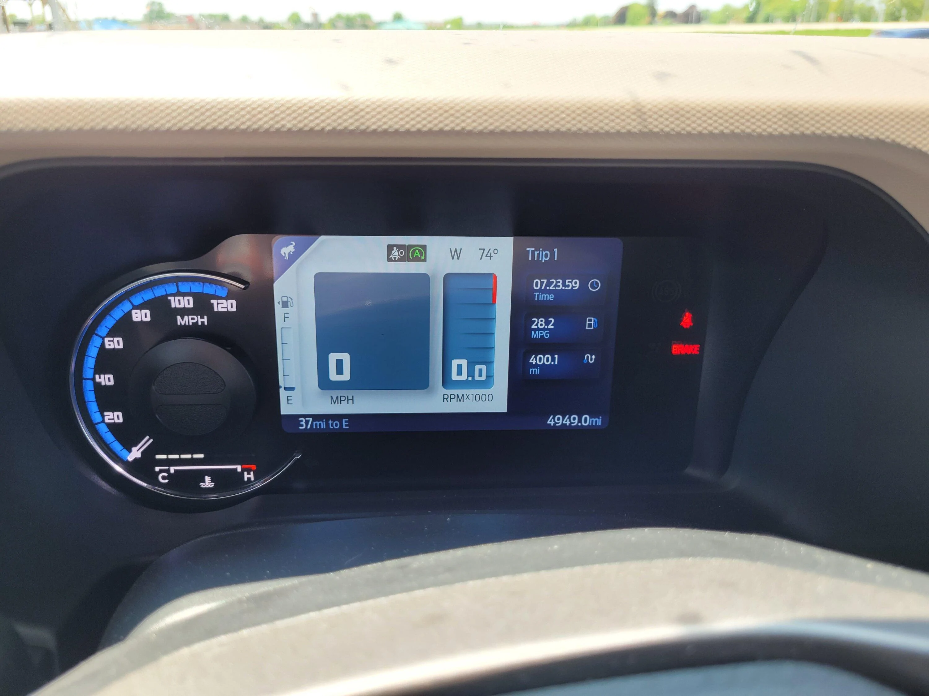 Ford Bronco What's your MPG? 20230521_134041
