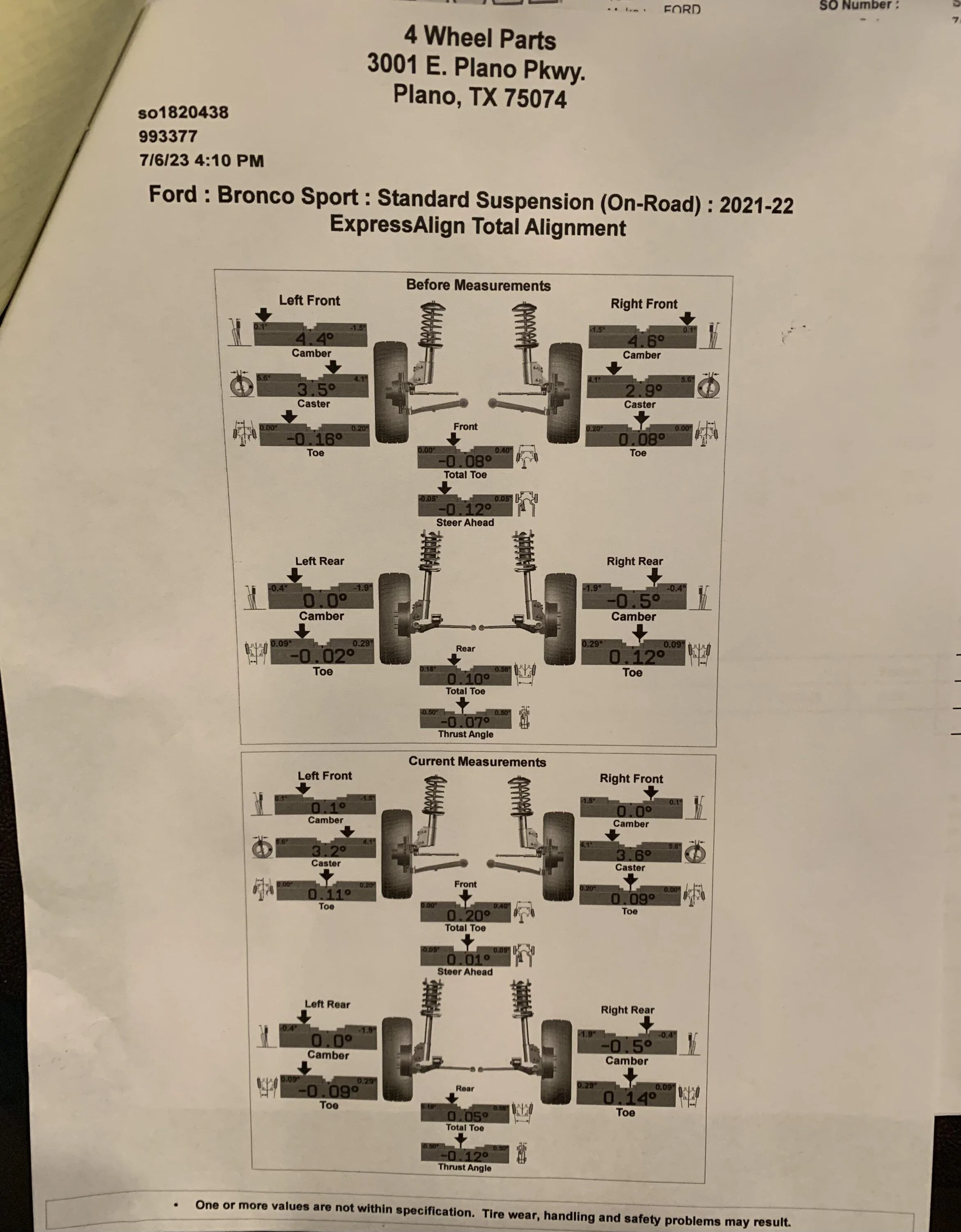 Ford Bronco Alignment Question ?? IMG_6602