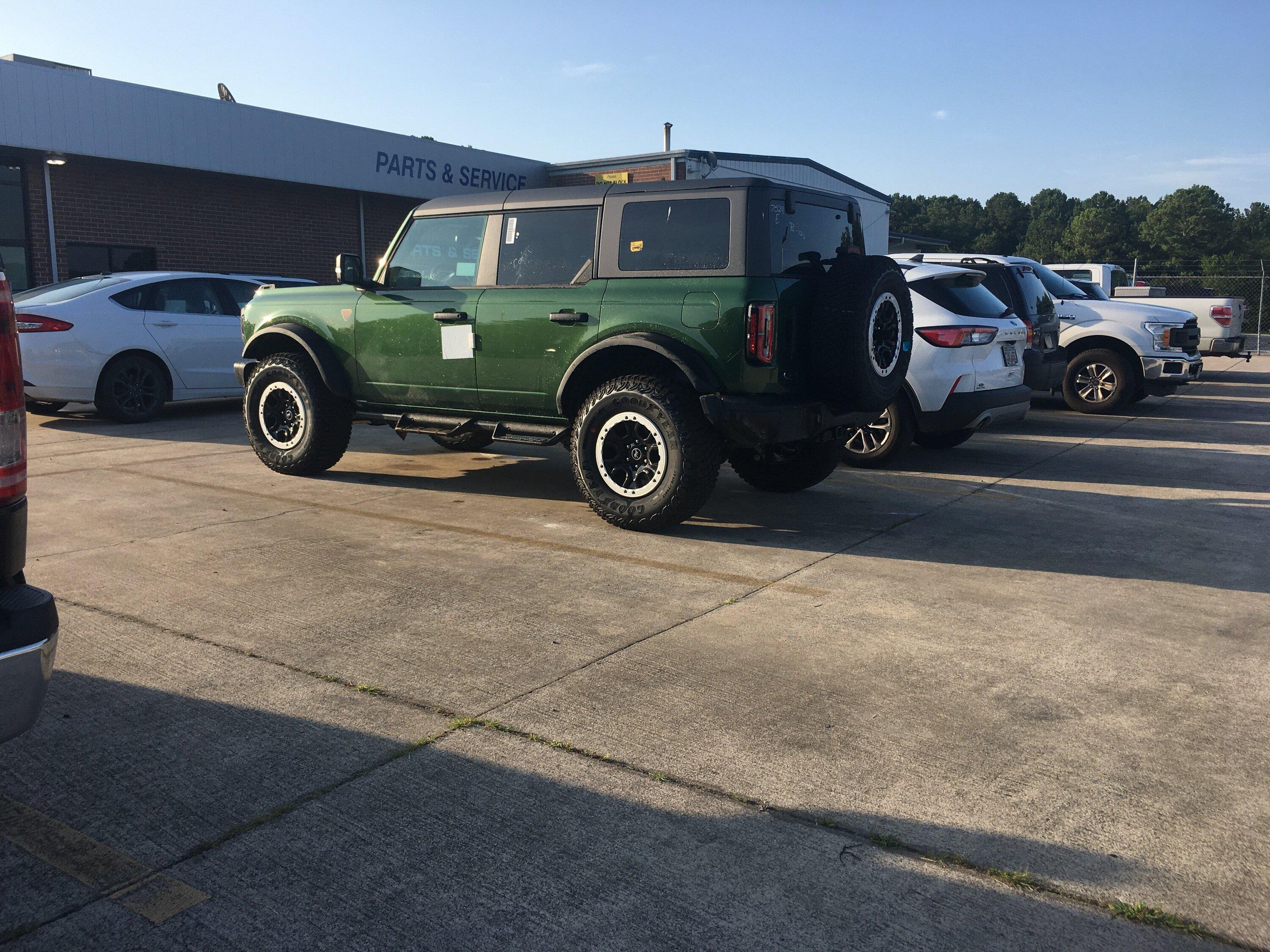Ford Bronco ERUPTION GREEN Bronco Club BroncoB