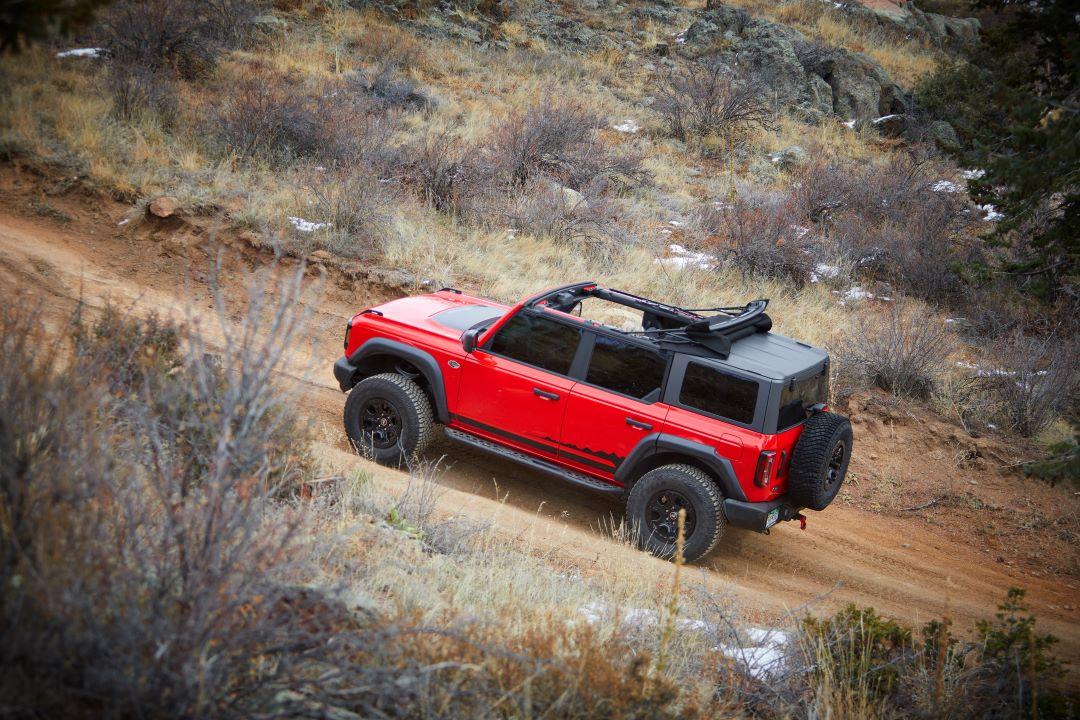 Ford Bronco Throwback Thursday! Bronco at Bestop Johnny Park Trail 2676