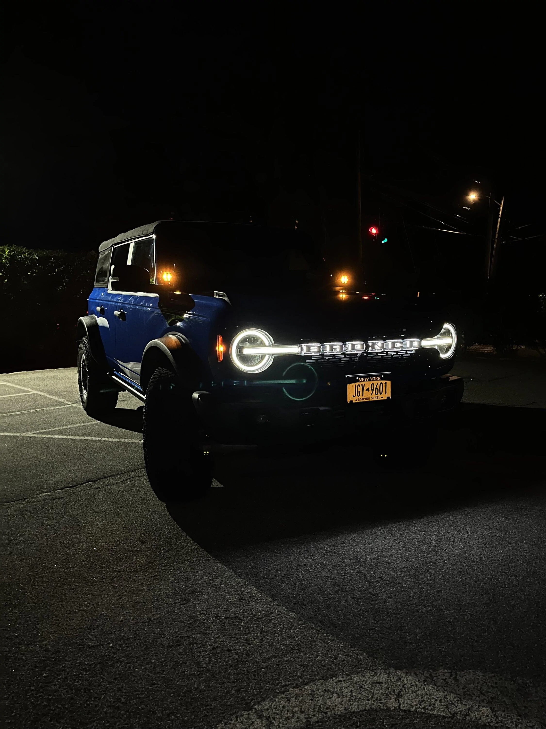 Ford Bronco Oracle grill letters installed! IMG_7320
