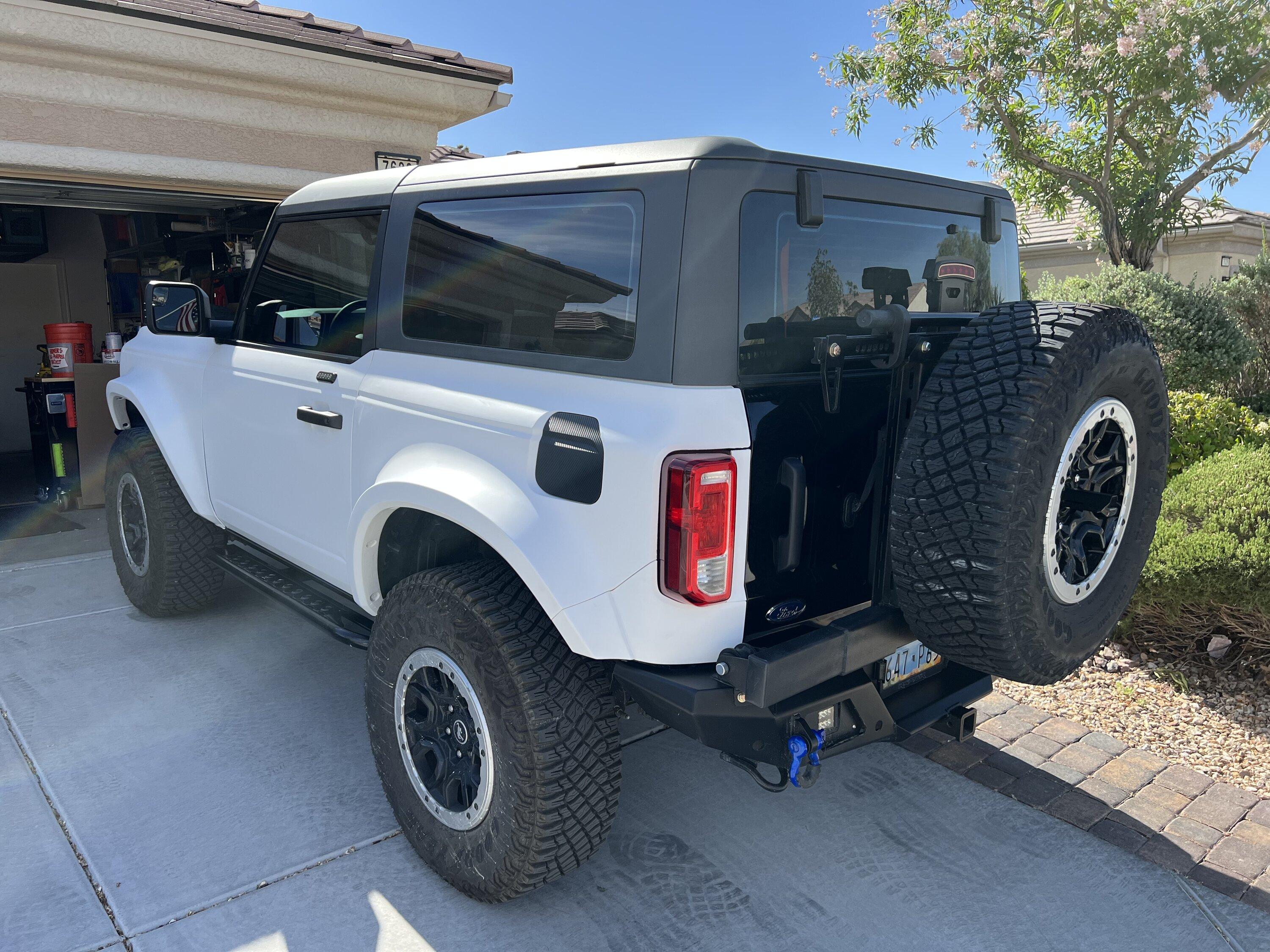 Ford Bronco Any consensus on which tailgate reinforcement has performed best? IMG_1146