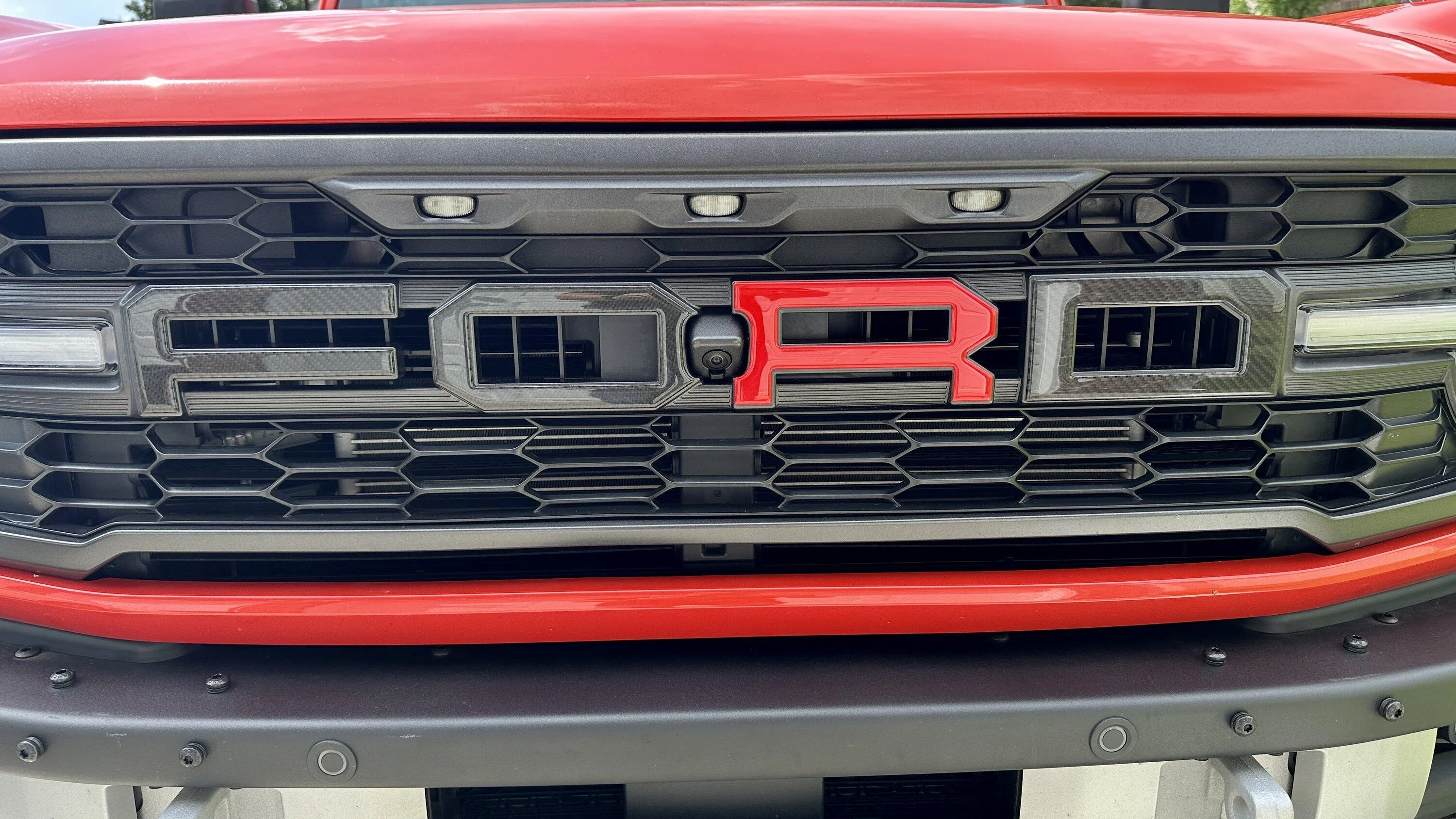 Ford Bronco TufSkinz Raptor Grill Badging installed IMG_1797
