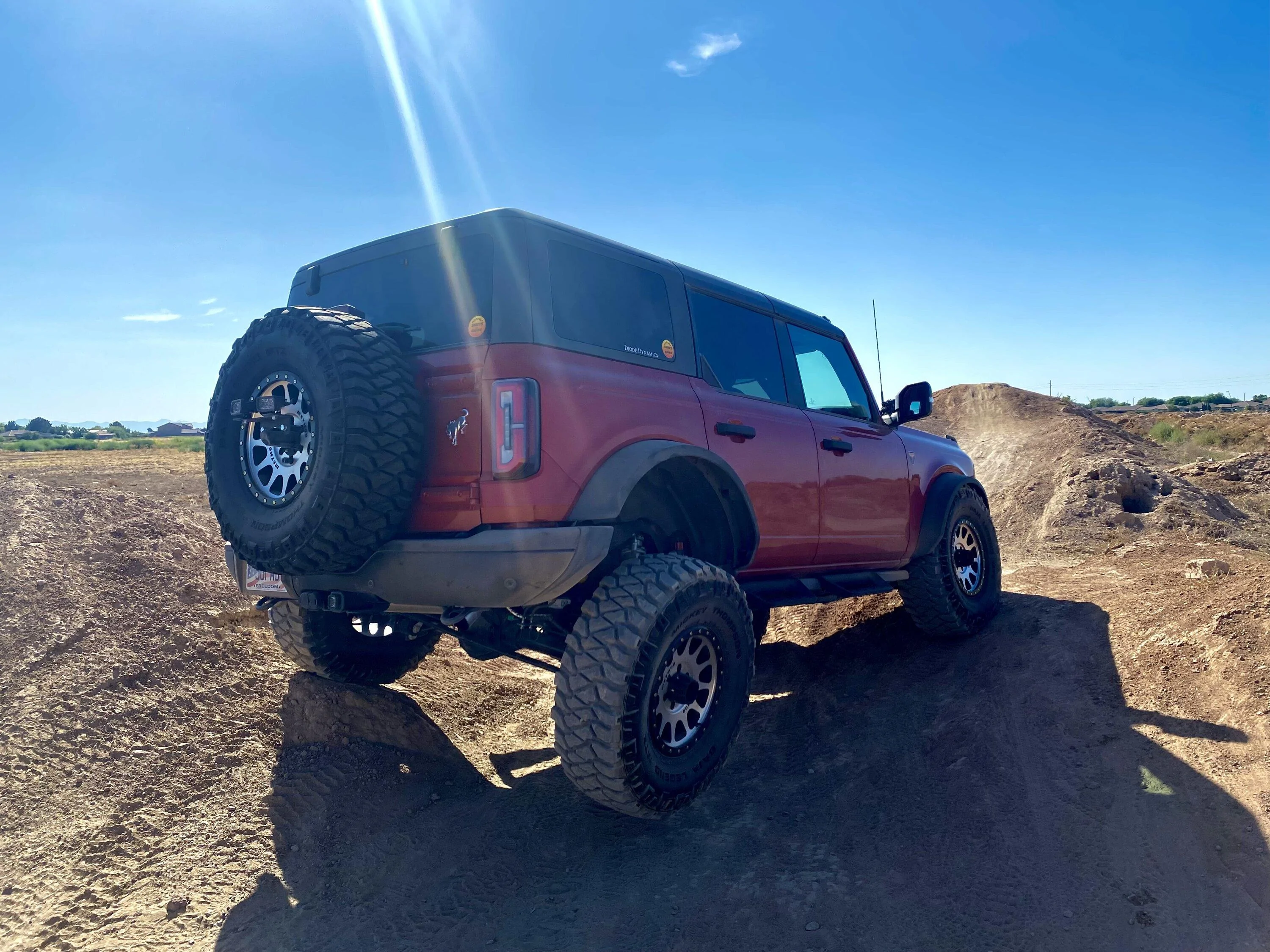 Ford Bronco after market coil overs IMG_5408
