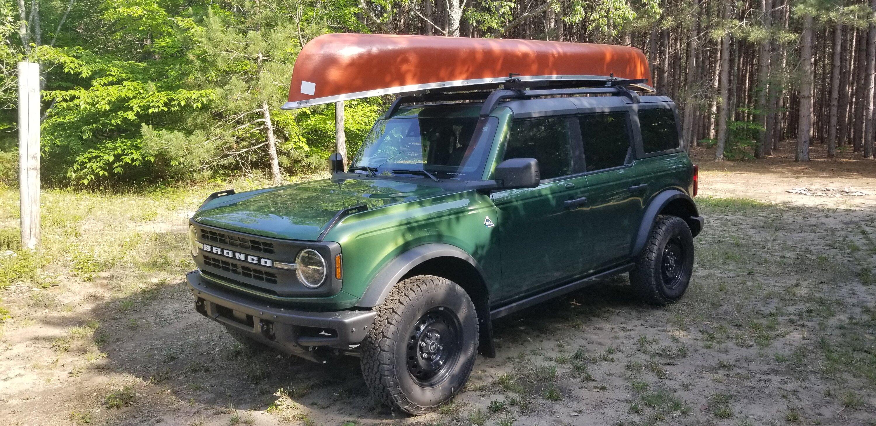 Ford Bronco DIY Canoe Rack 20230630_174155