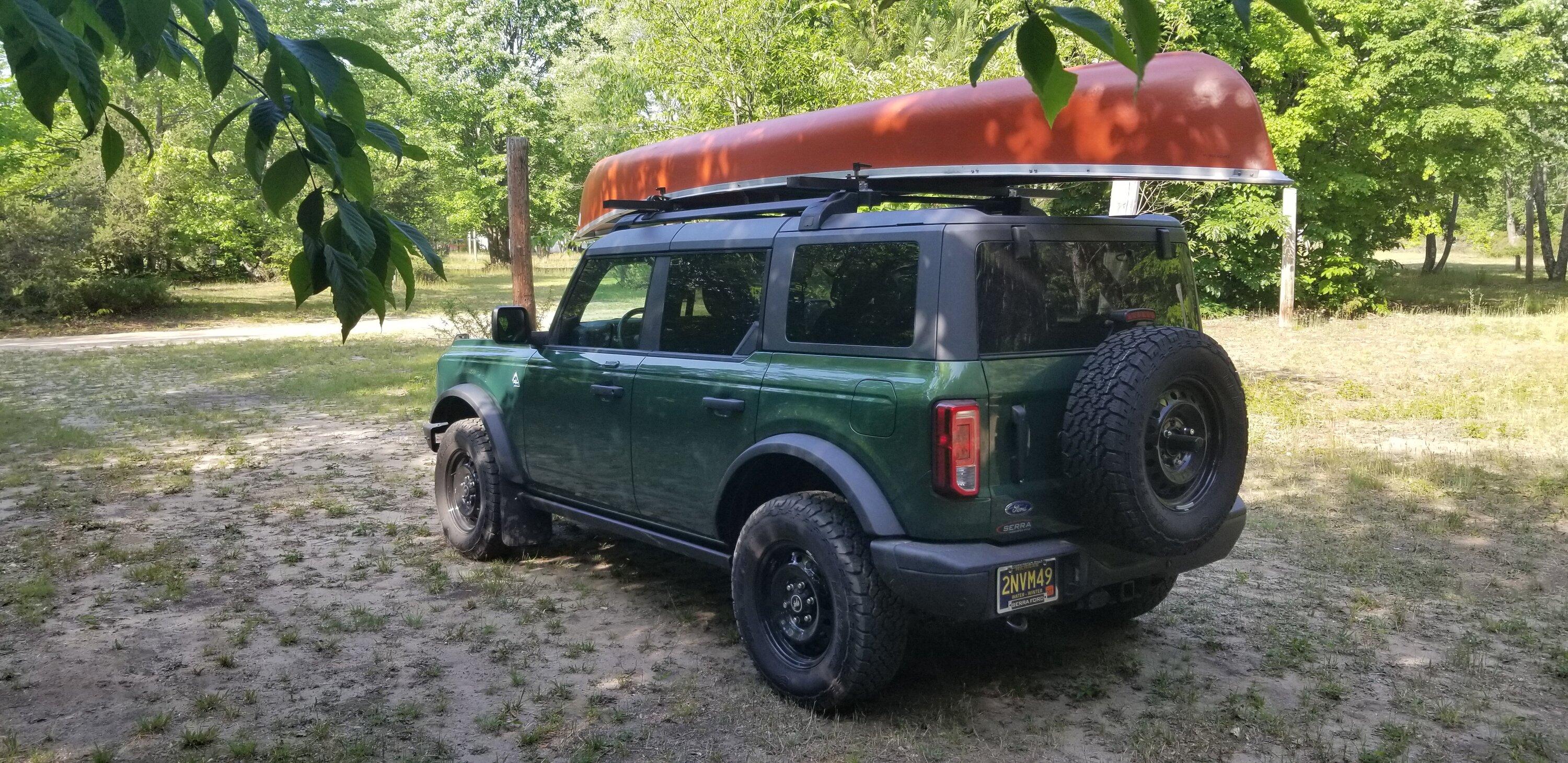 Ford Bronco DIY Canoe Rack 20230630_174134