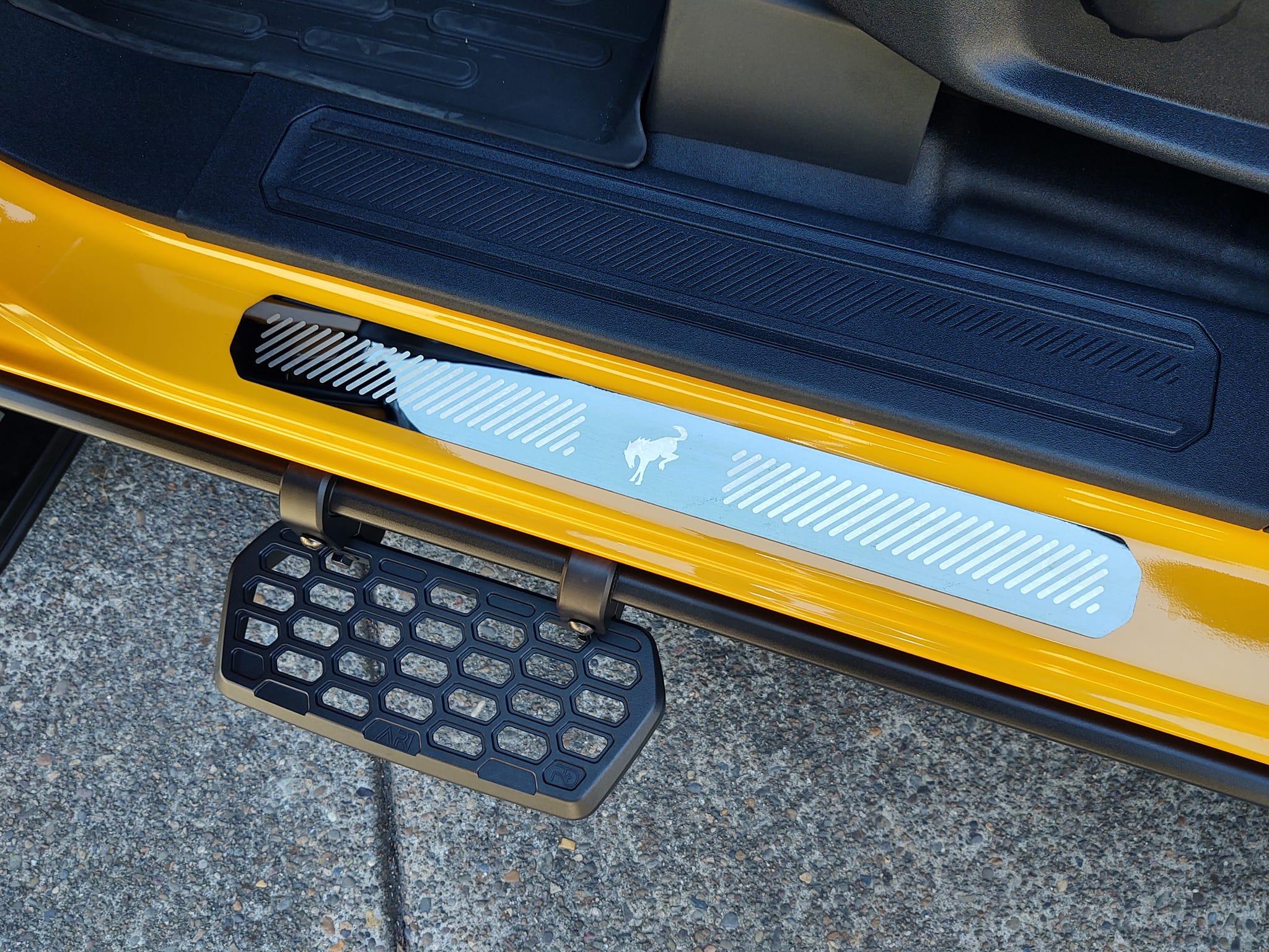 Ford Bronco 2-Door Bronco Glamour Shots? DoorSillPlate
