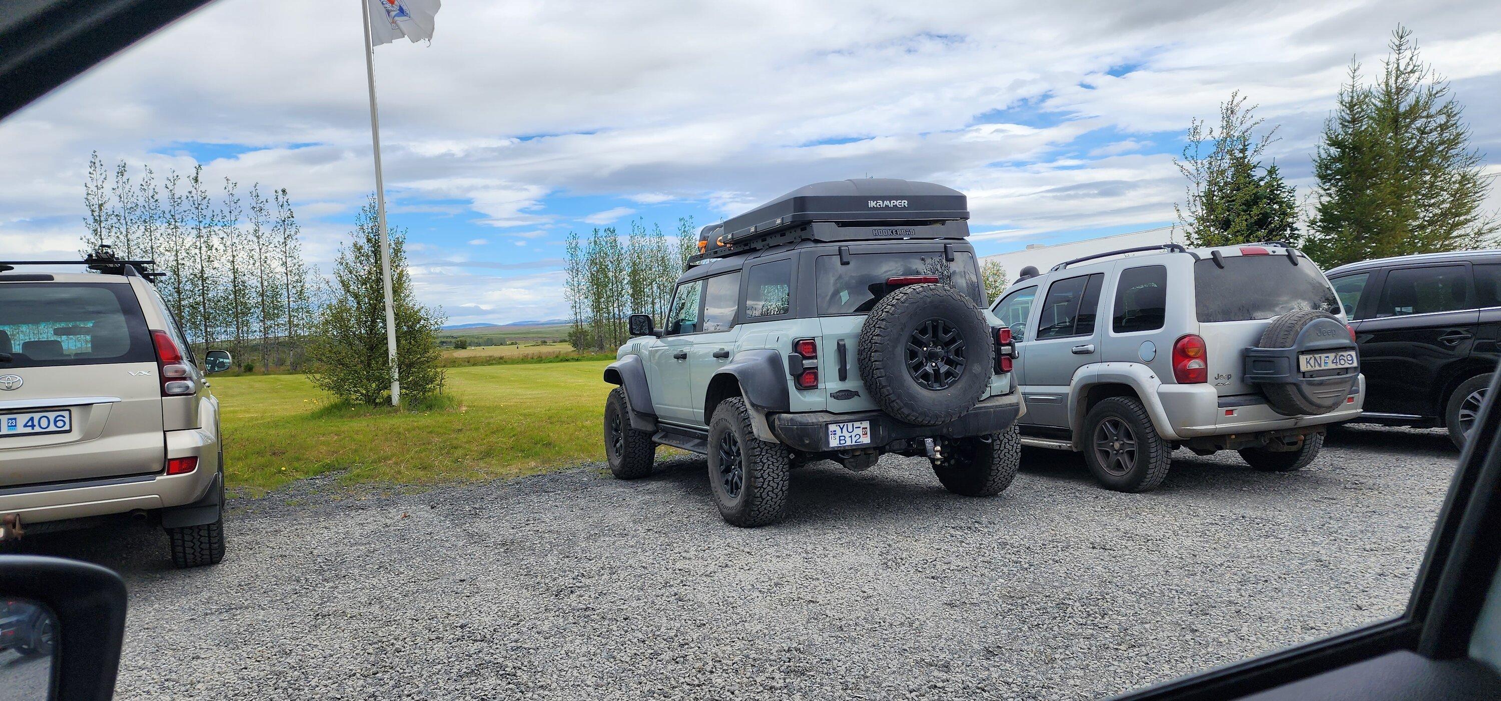Ford Bronco Iceland Sighting....No pic :( 20230715_131746