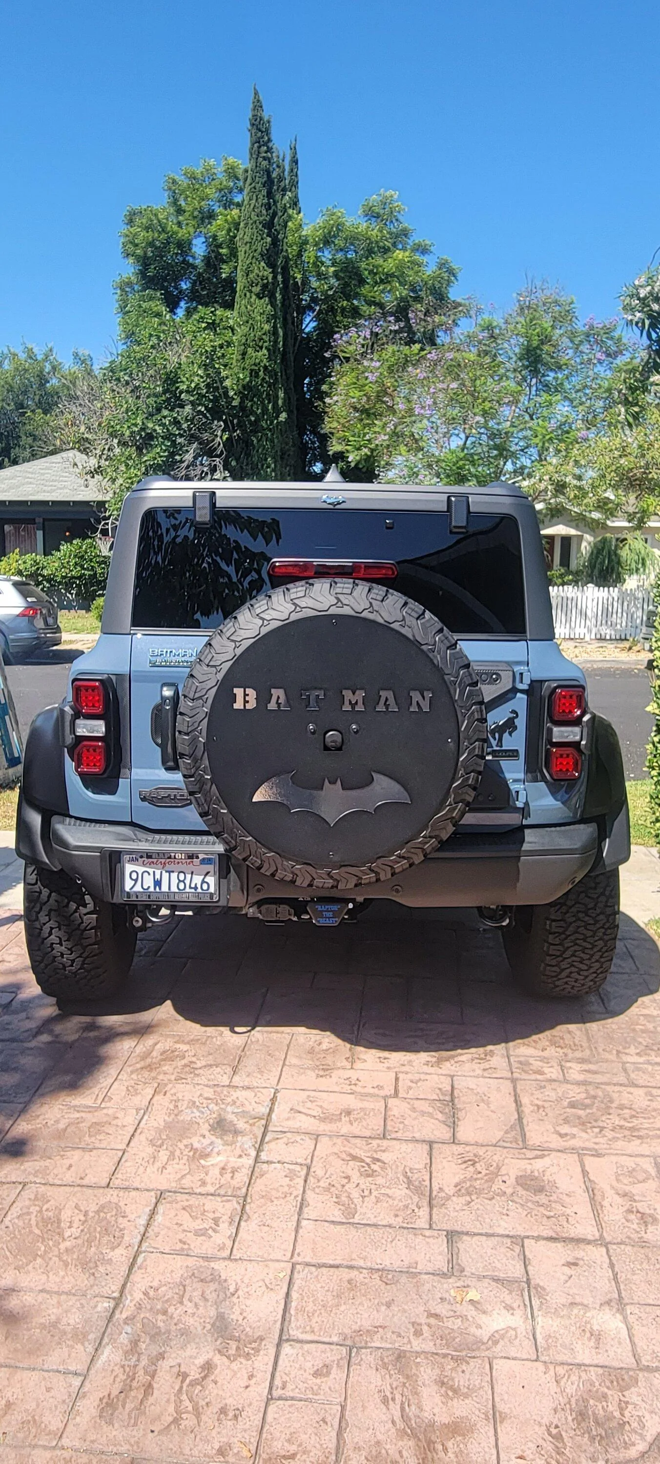 Ford Bronco M&R Automotive Ford Bronco Custom Spare Tire Cover 20230715_102610