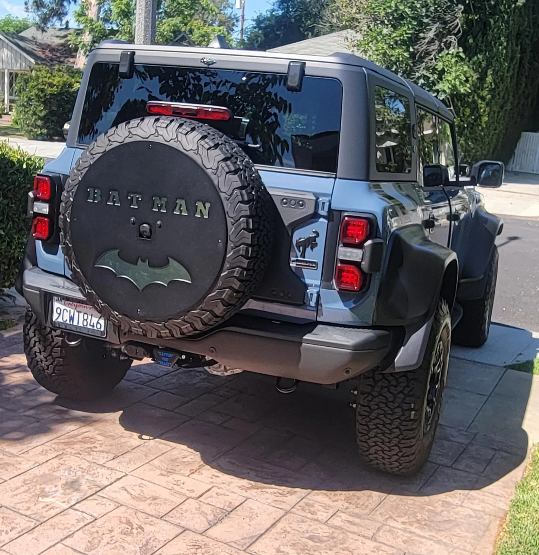 Ford Bronco M&R Automotive Ford Bronco Custom Spare Tire Cover 20230715_102559