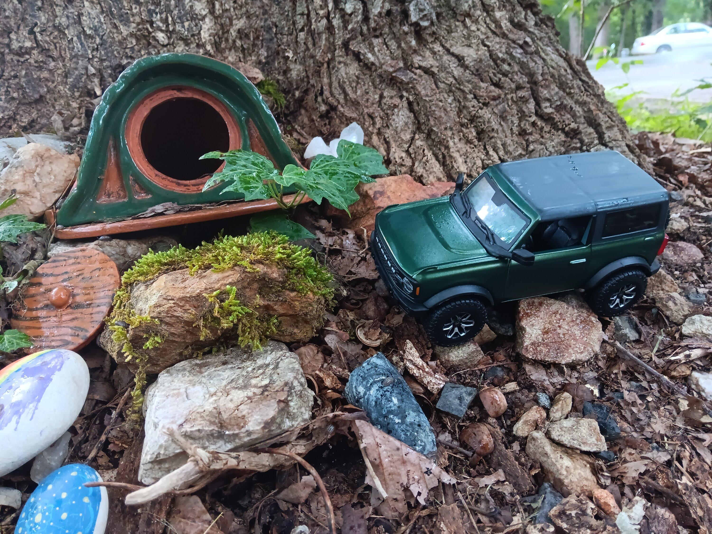 Ford Bronco Custom Maisto Model painted 20230715_185035