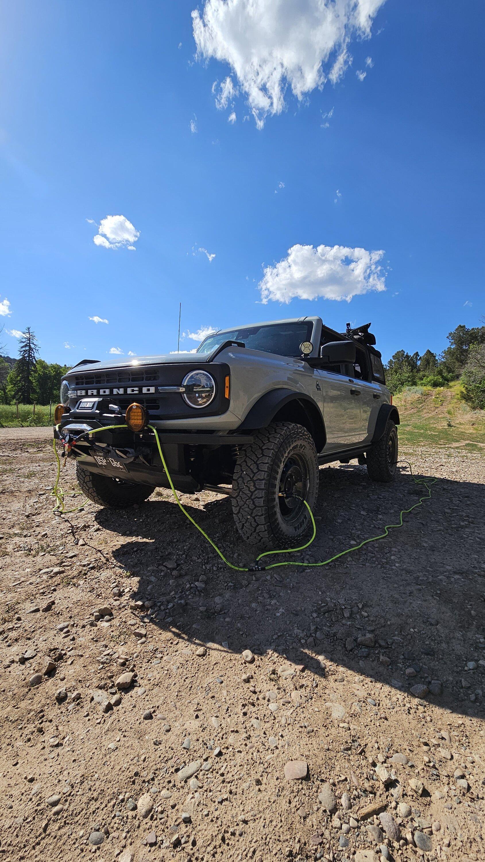 Ford Bronco What did you do TO / WITH your Bronco today? 👨🏻‍🔧🧰🚿🛠 20230715_170607