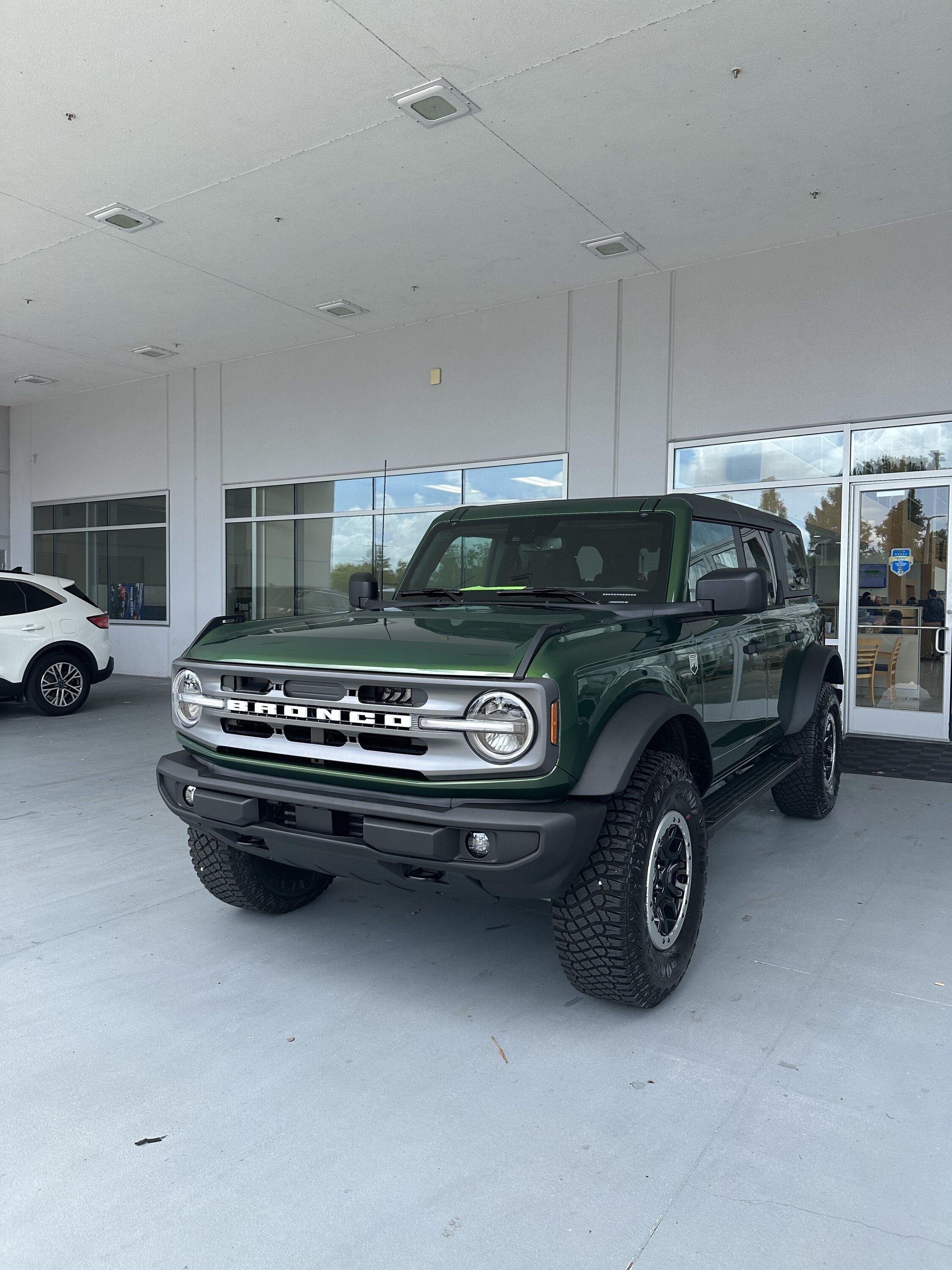 Ford Bronco 6/5/2023 Build Week IMG_8138