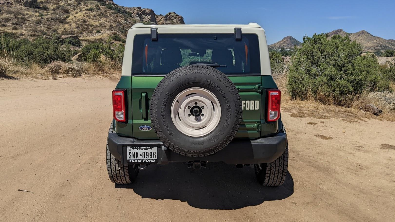 Ford Bronco 2-Door Bronco Glamour Shots? RearVR2