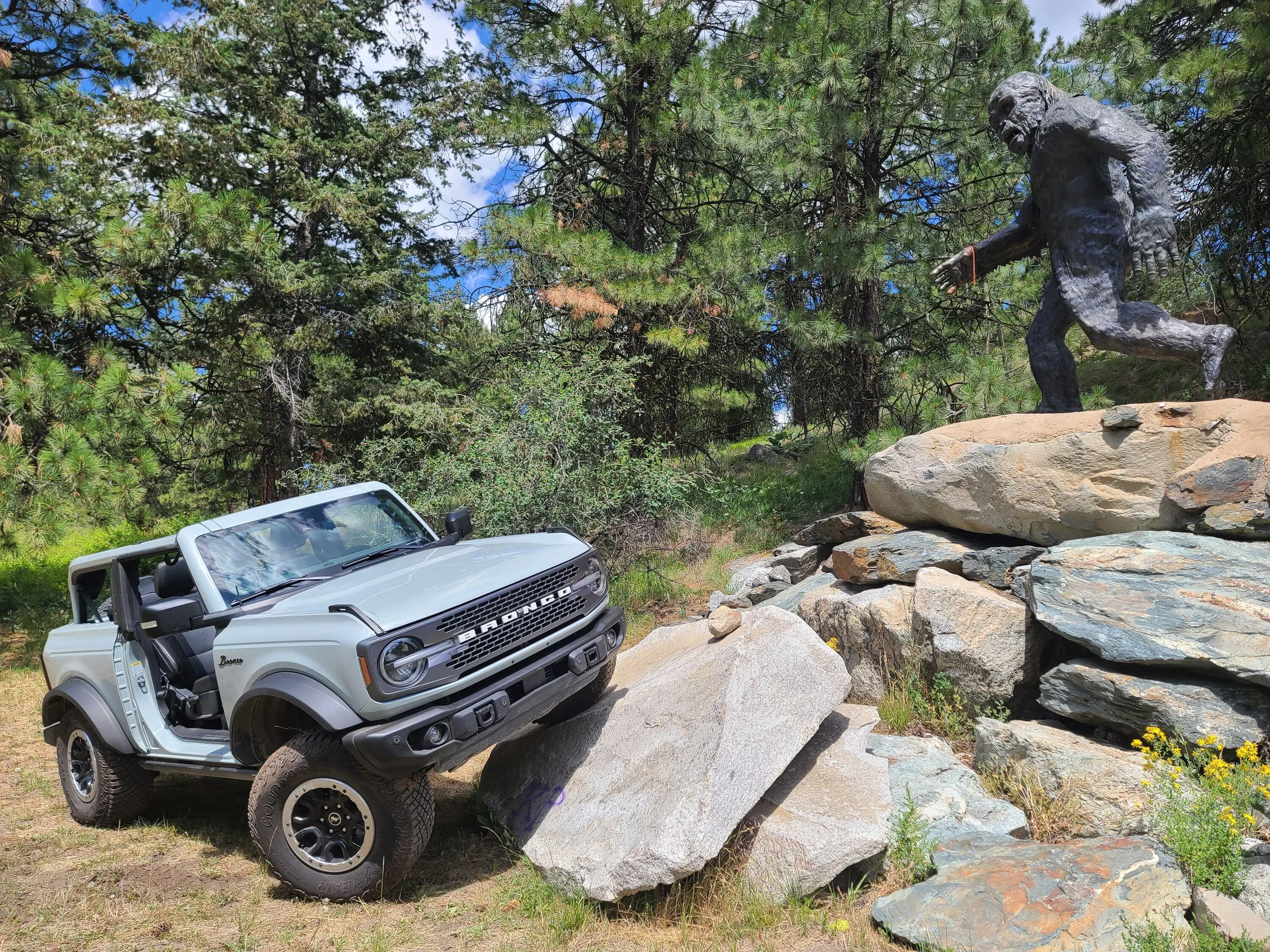 Ford Bronco Sasquatch sighting ! 20230717_122404