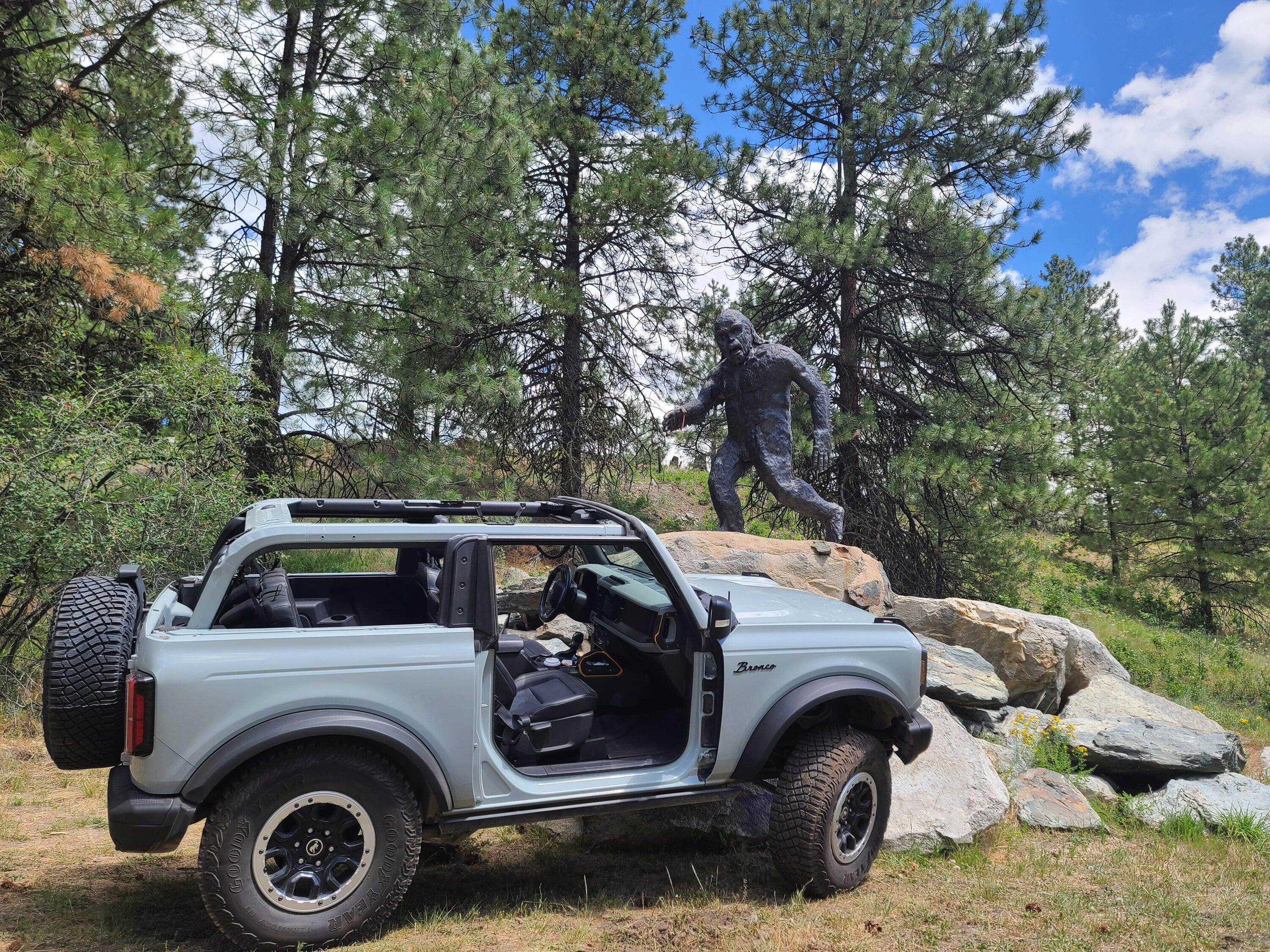 Ford Bronco Sasquatch sighting ! 20230717_122309